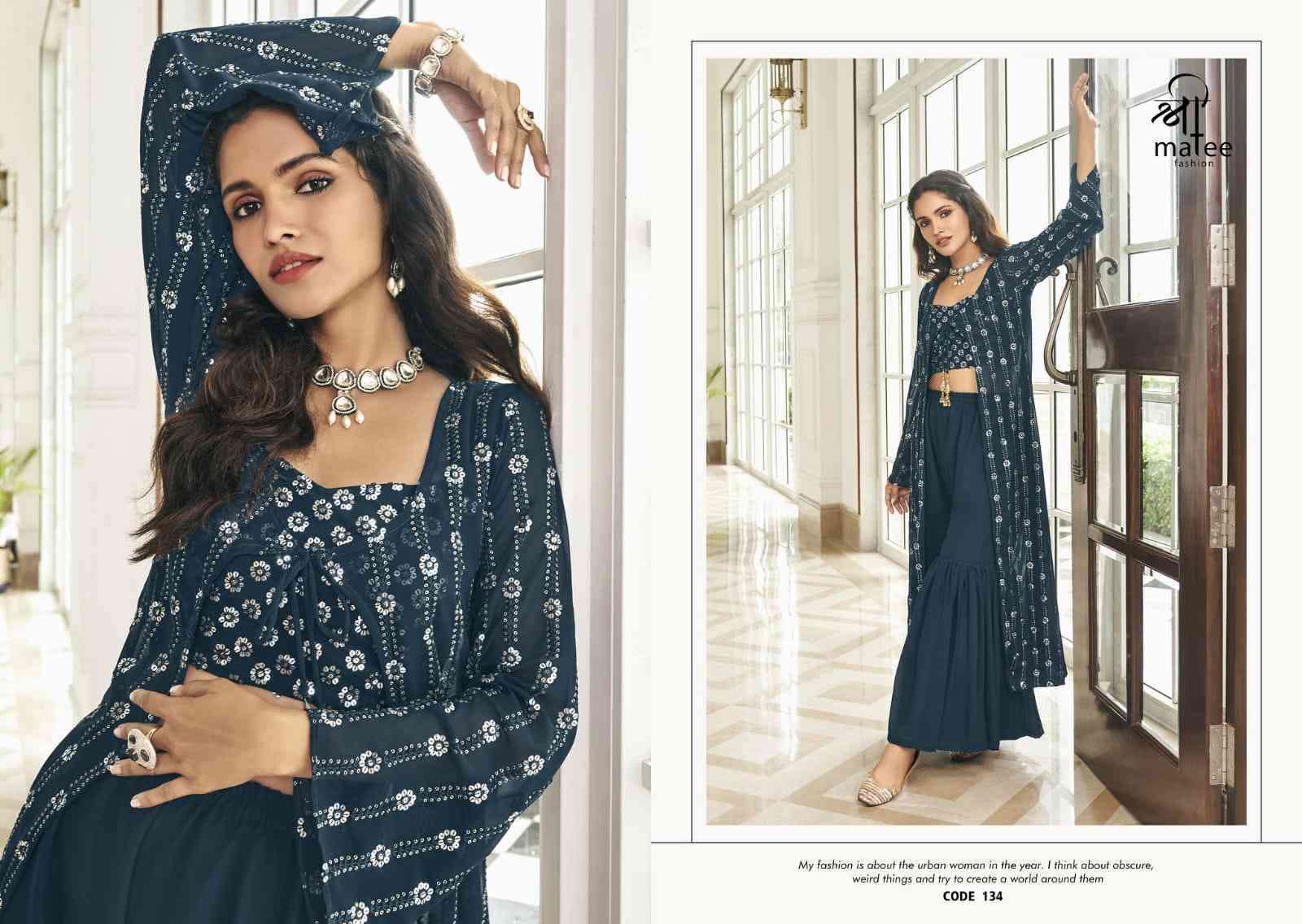 Shreematee Zainab Partywear Designer 3 Piece Collection Online view 9