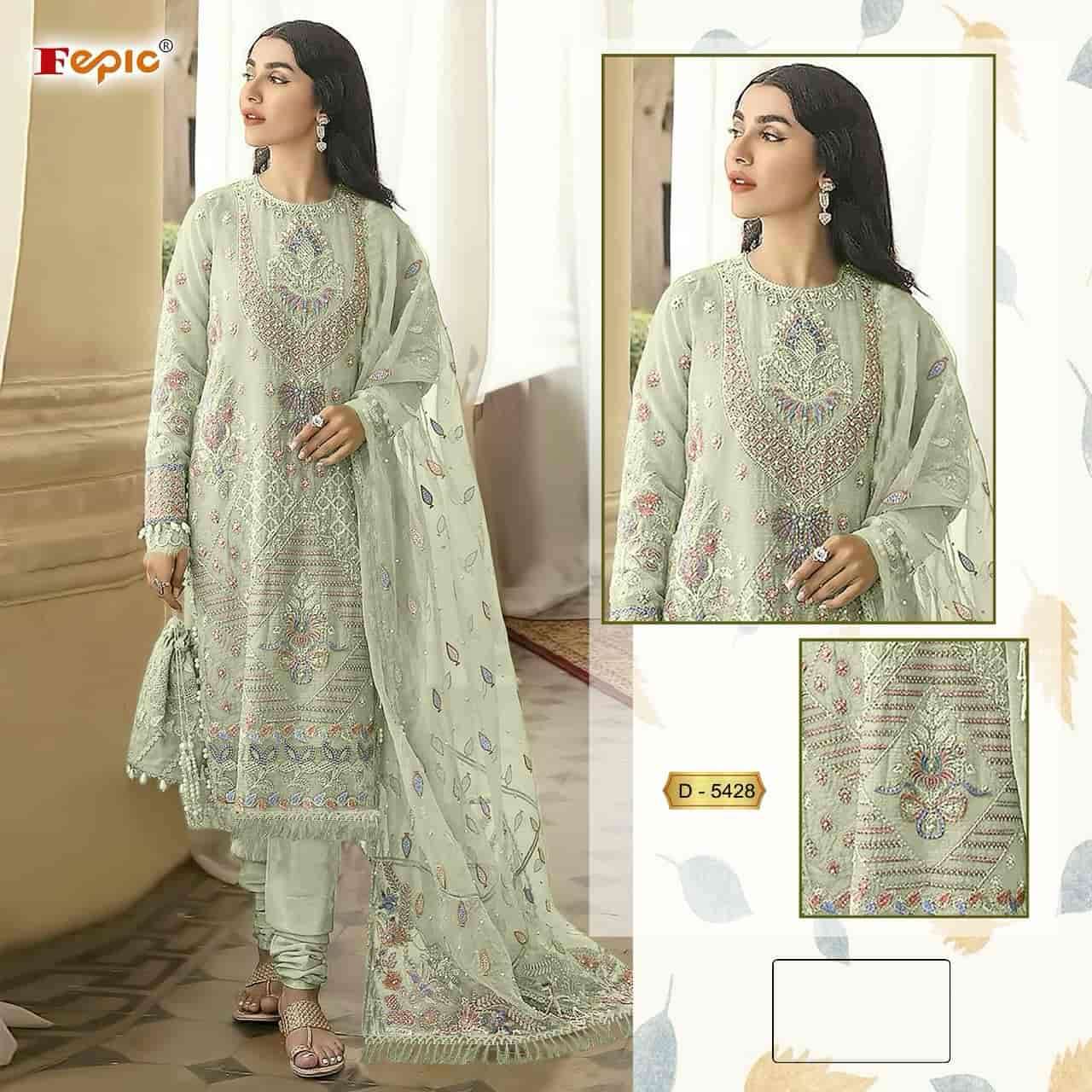 Fepic D 5428 Colors Pakistani Heavy Designer Style Festive Wear Suit Exporter view 4