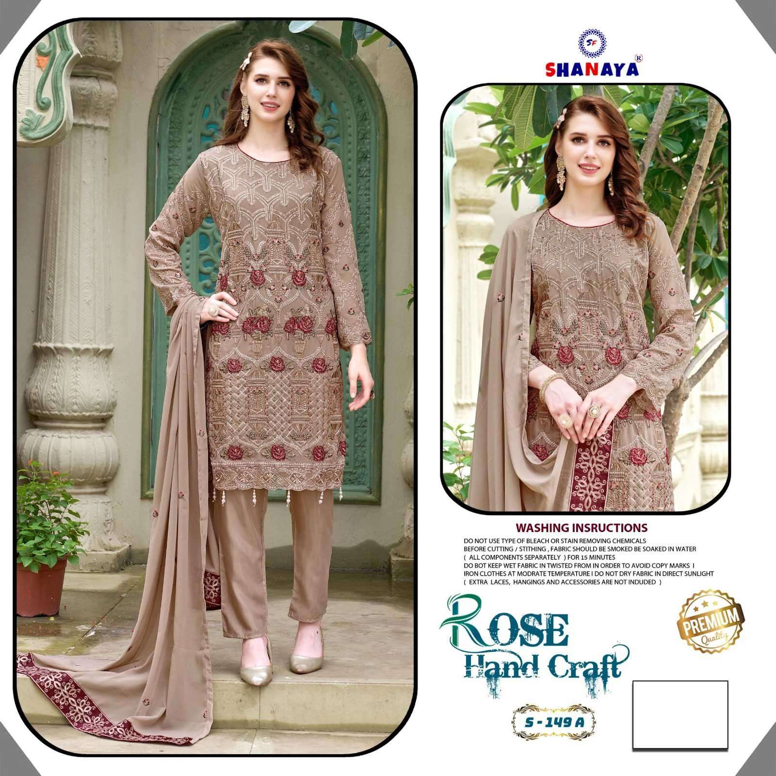 Shanaya S 149 Colors Festive Wear Georgette Pakistani Suit view 3