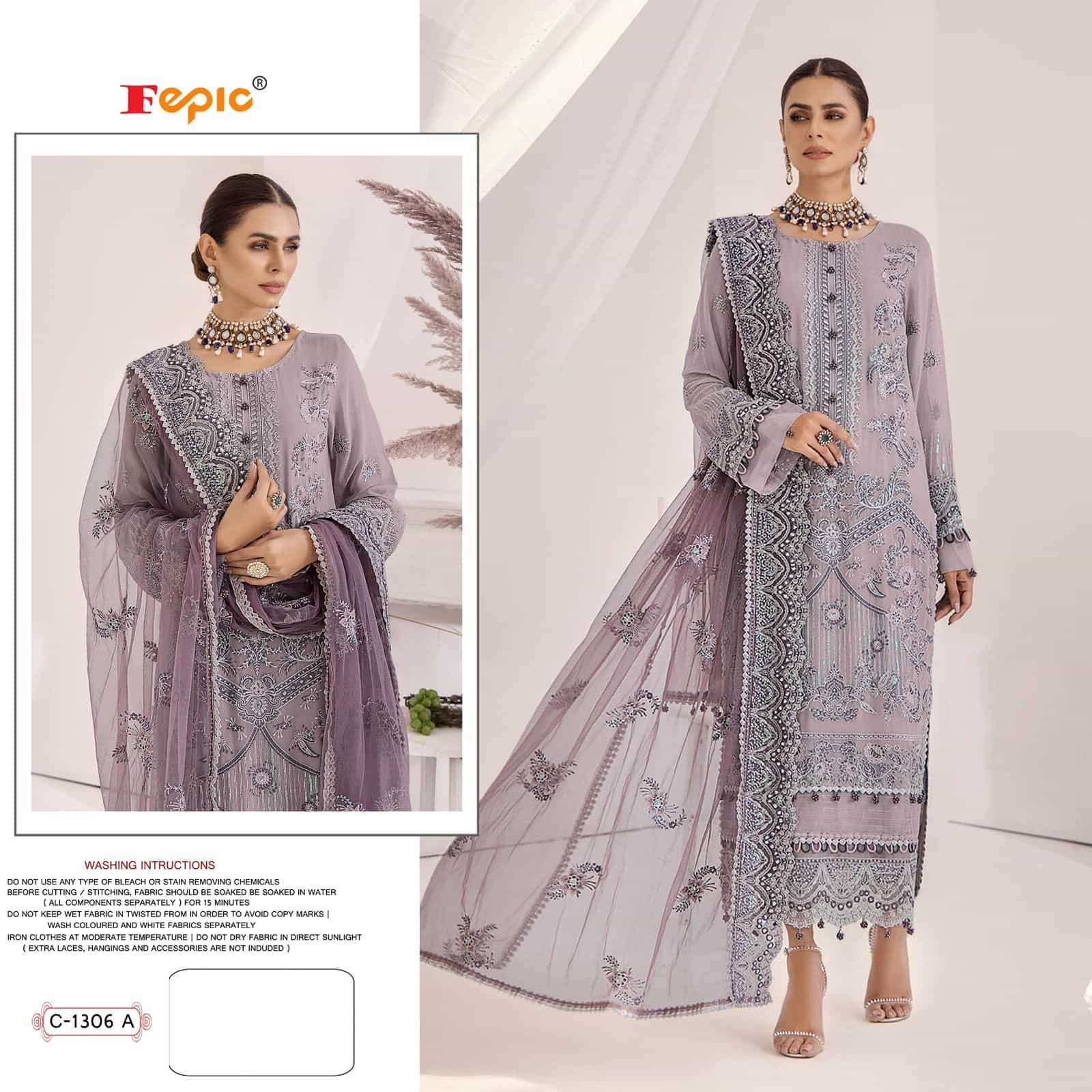 Fepic Rosemeen C-1306 A Designer Salwar Suit