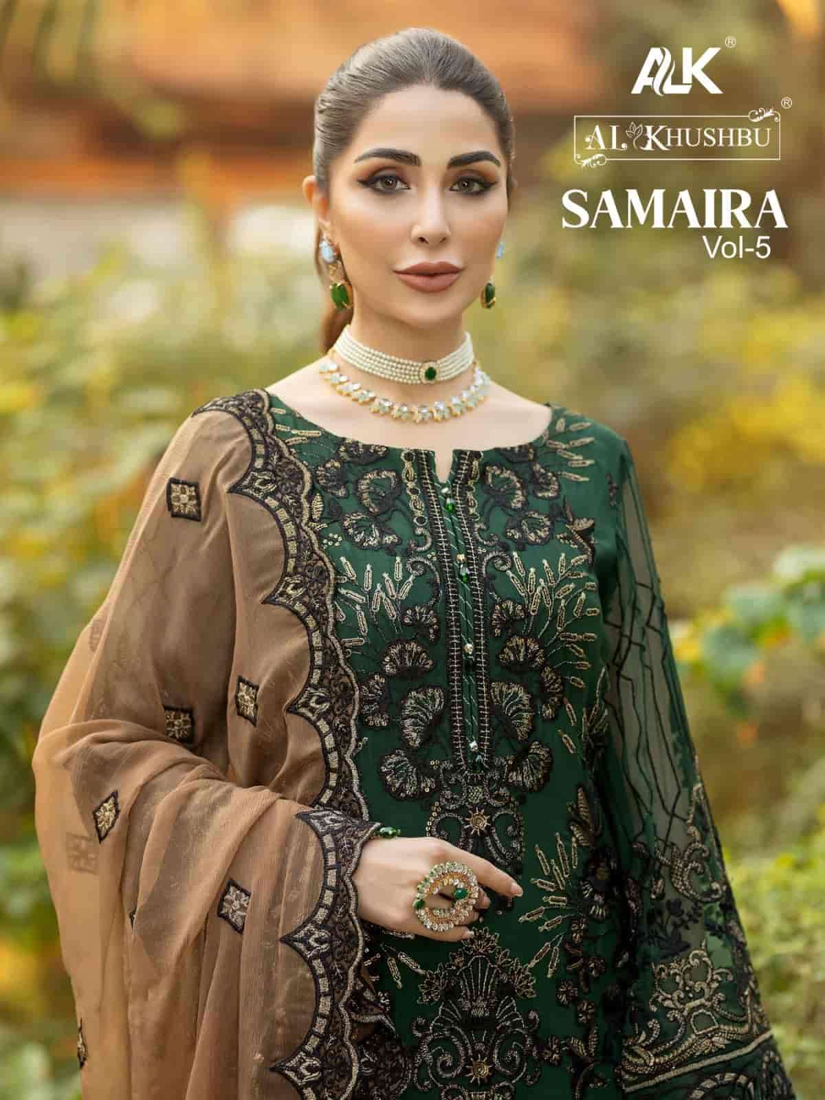 Al Khushbu Samaira Vol 5 Designer Work Pakistani Dress view 2