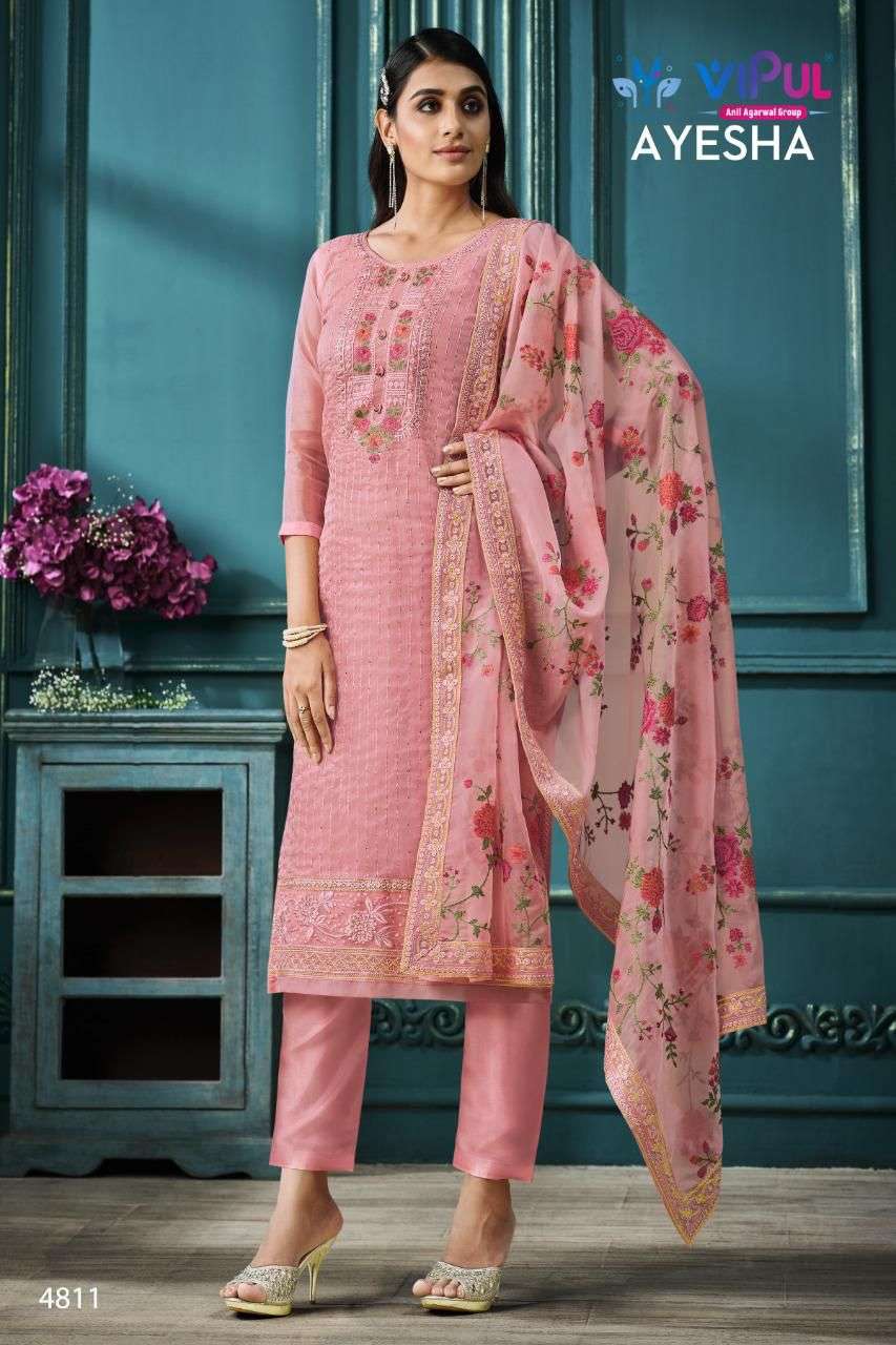 Vipul Ayesha Exclusive Designer Organza Salwar Suit view 14