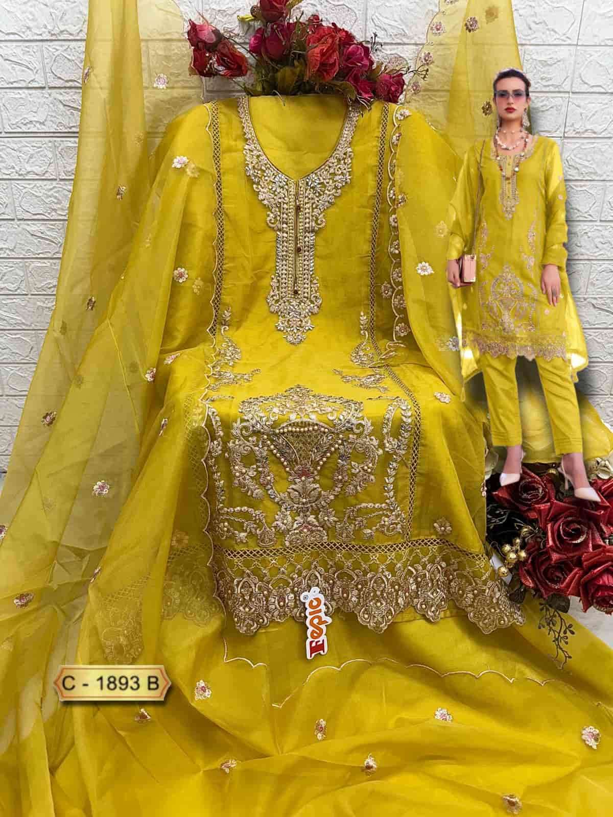 Fepic C 1893 Colors Pakistani Festive Wear Style Designer Salwar Suit Wholesalers view 7