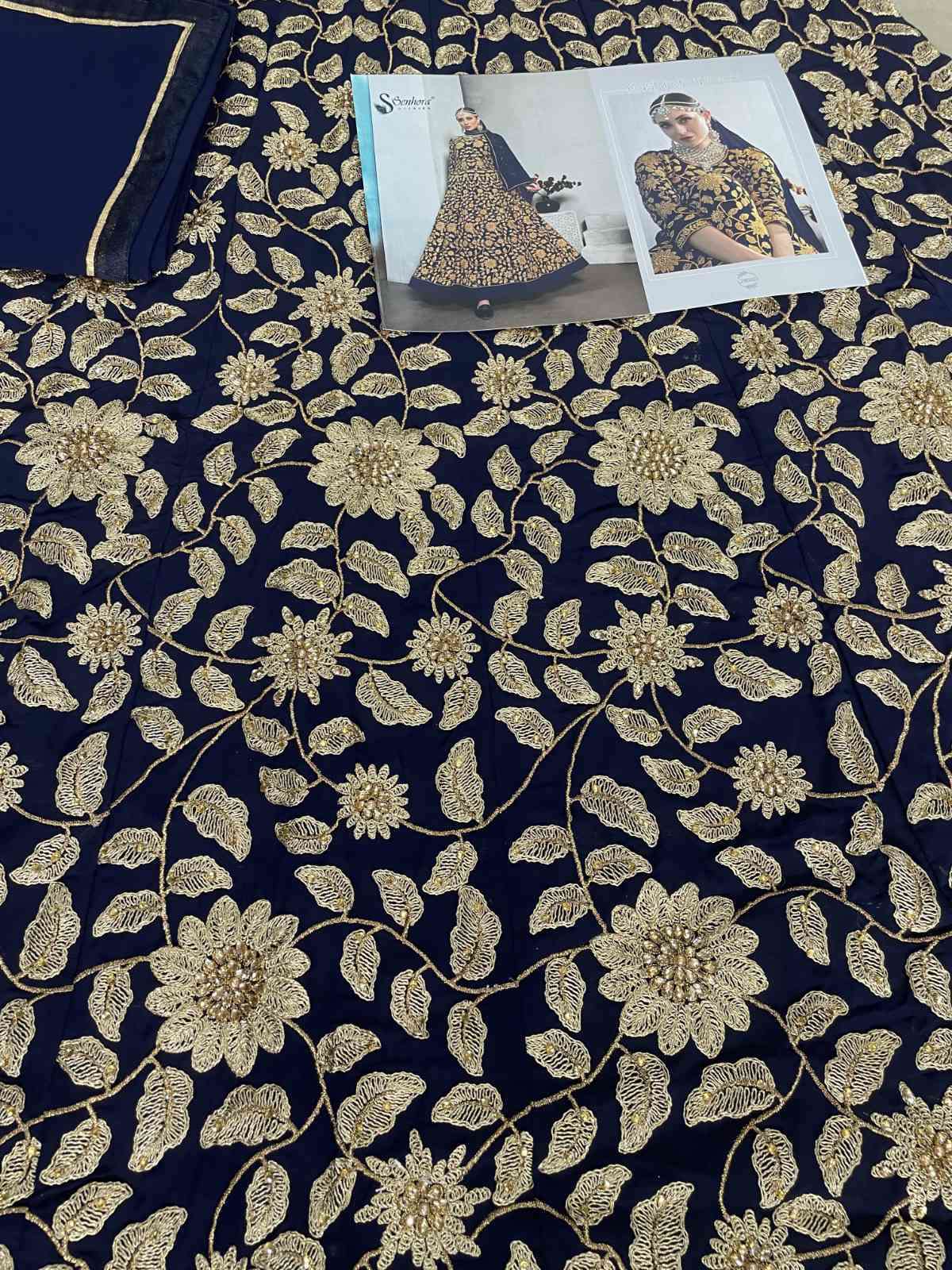 Senhora Mahek Vol 28 Heavy Designer Gown Wedding Wear Collection view 9