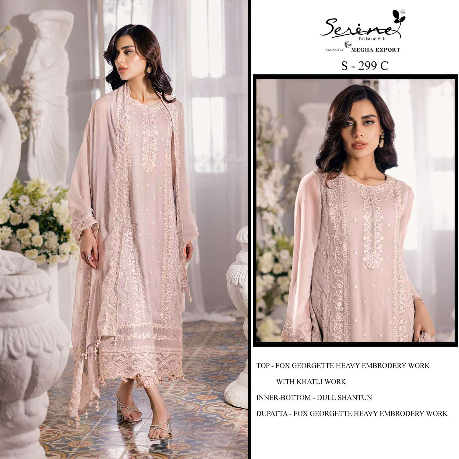 Serine S 299 C Exclusive Latest Fancy Designer Pakistani Salwar Suit Collection