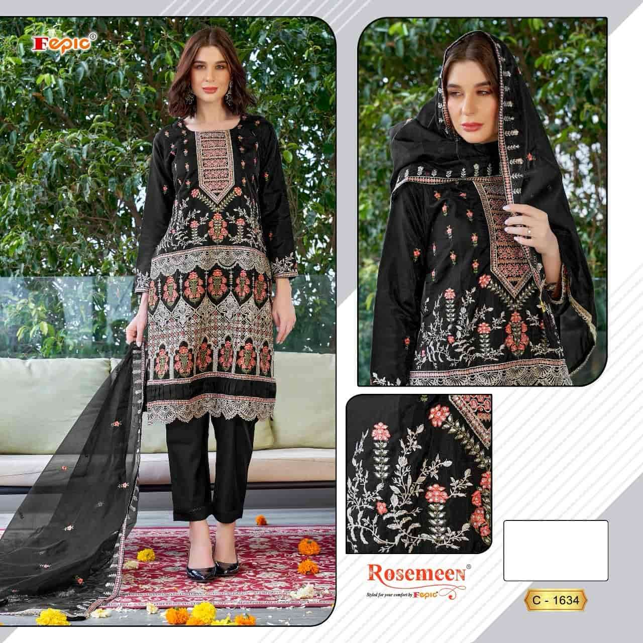 Fepic C 1634 Pakistani Latest Designs Stylish Salwar Suit