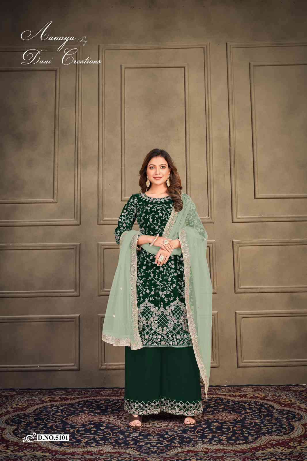 Aanaya Vol 151 Party Wear Velvet Salwar Kameez view 4