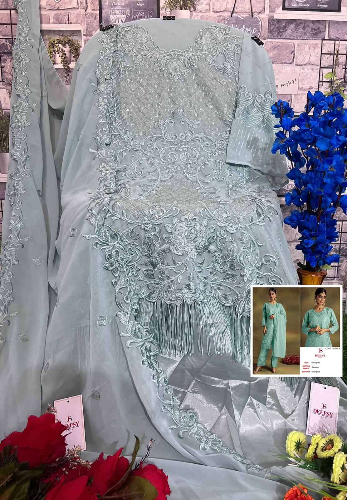 Deepsy D-2045 Designer Pakistani Salwar Suit view 8