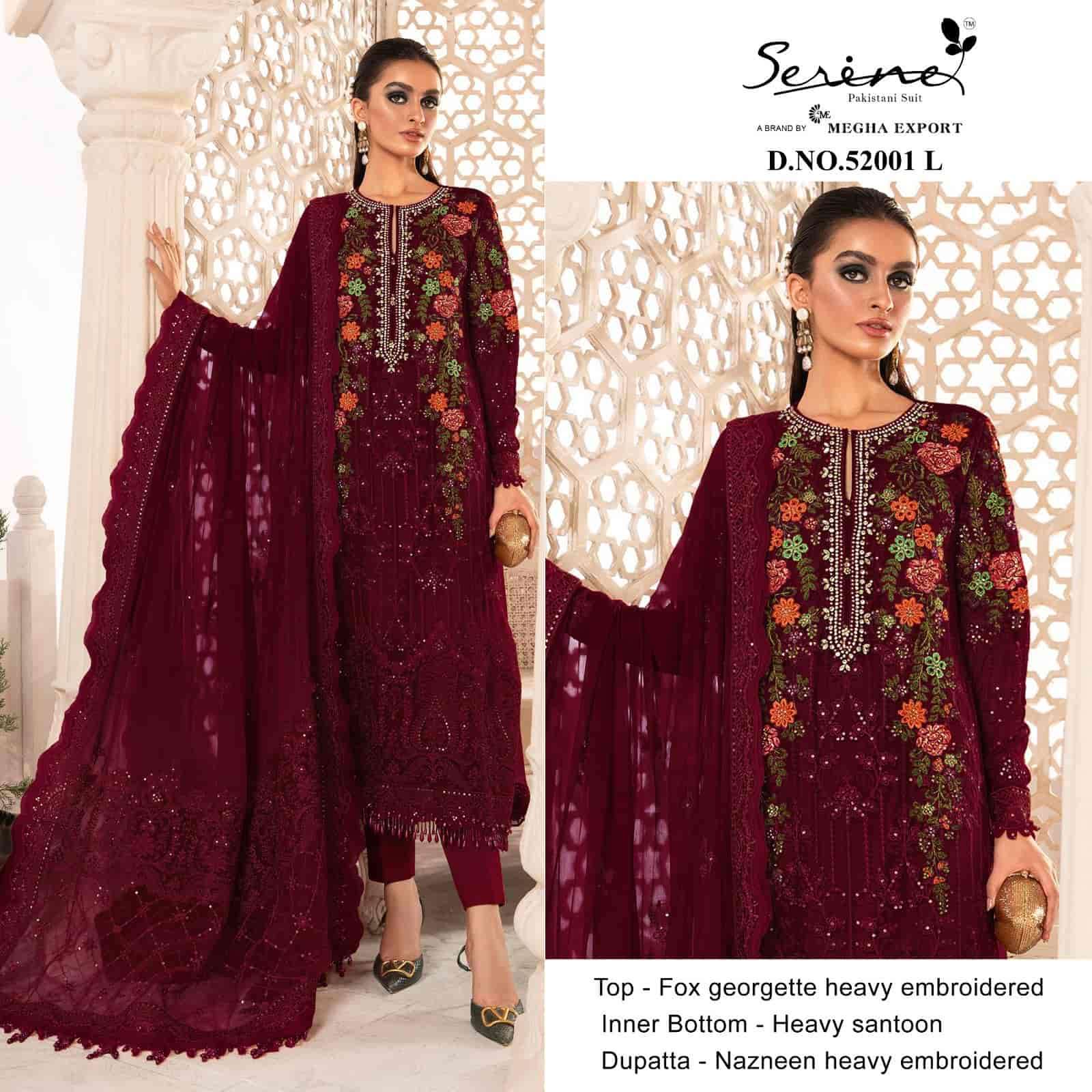 Megha Export 52001 Colors Pakistani Style Fancy Designer Salwar Suit Wholesalers view 2