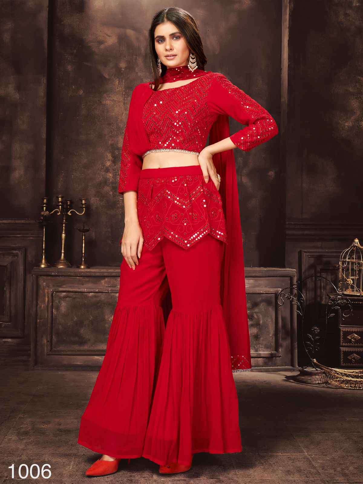 Anjani Art Couture Collection Vol 1 1001 To 1006 Partywear Designer Outfit view 13