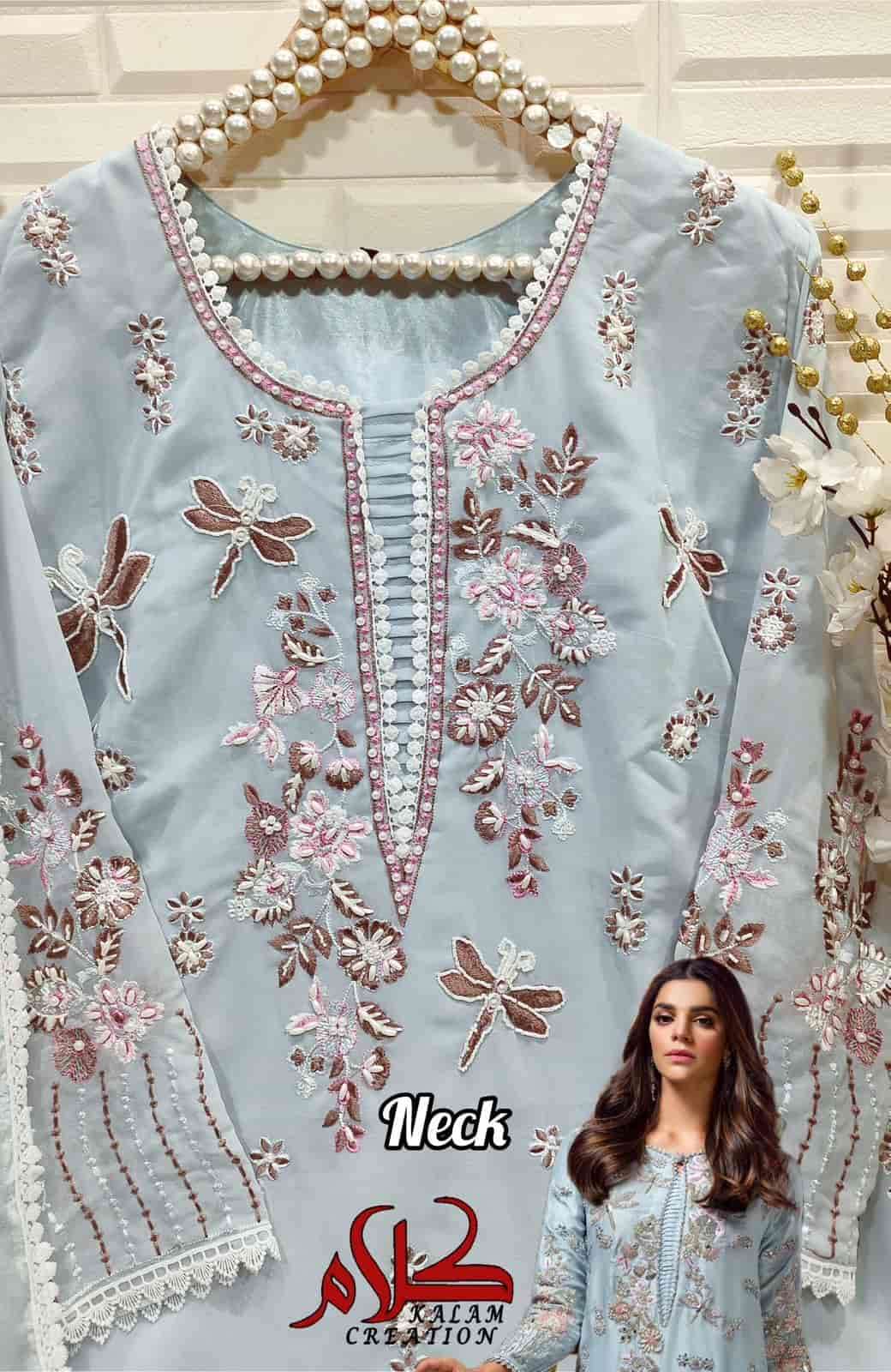 Kalam Creation Designer Embroidered Salwar Suit view 3