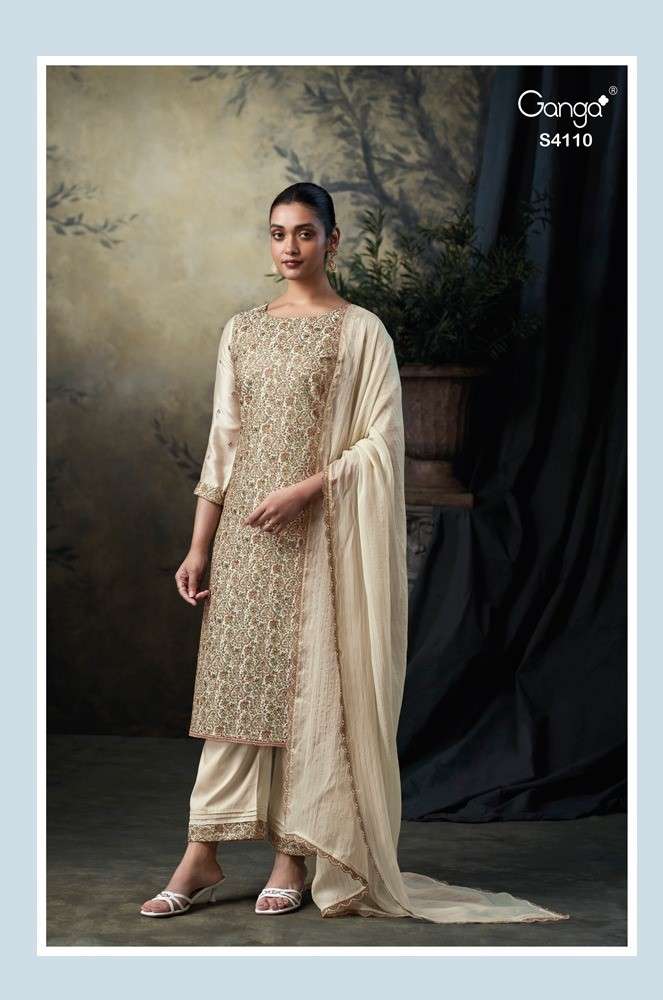 Ganga Fashion Vivika 4110 Designer Suit view 2