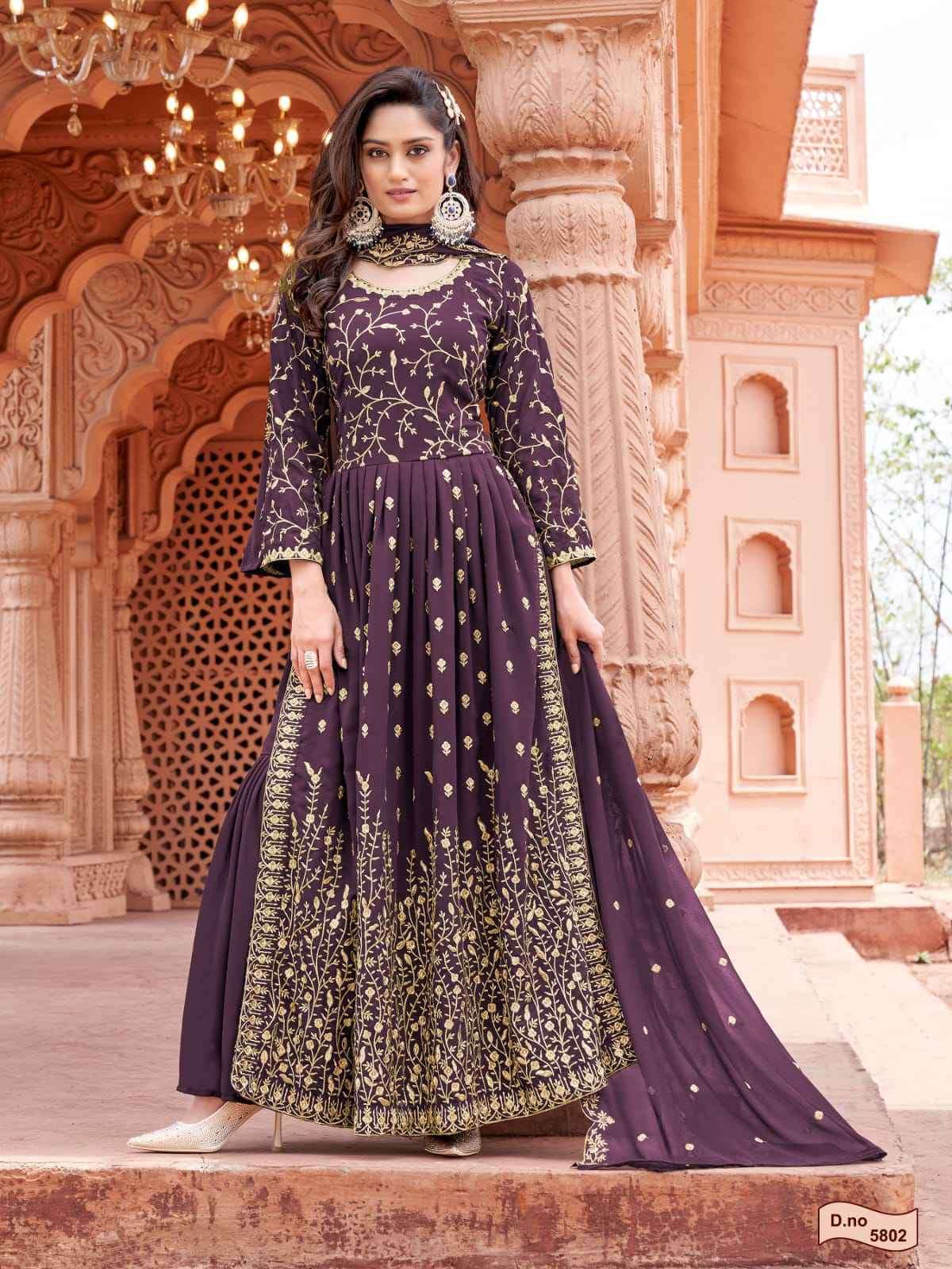 Aanaya Vol 158 Partywear Gharara Dress Designer Collection Exporter view 2
