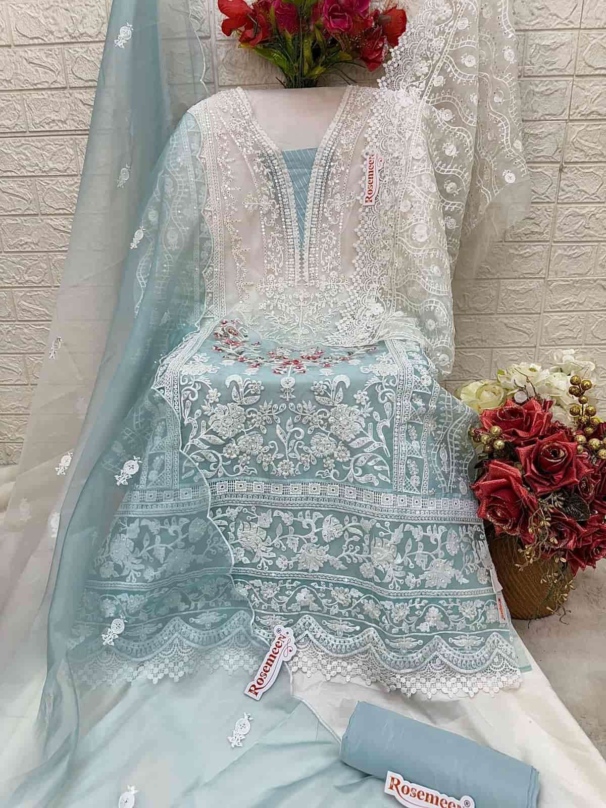 Fepic Rosemeen Organza Pakistani Salwar Kameez view 2