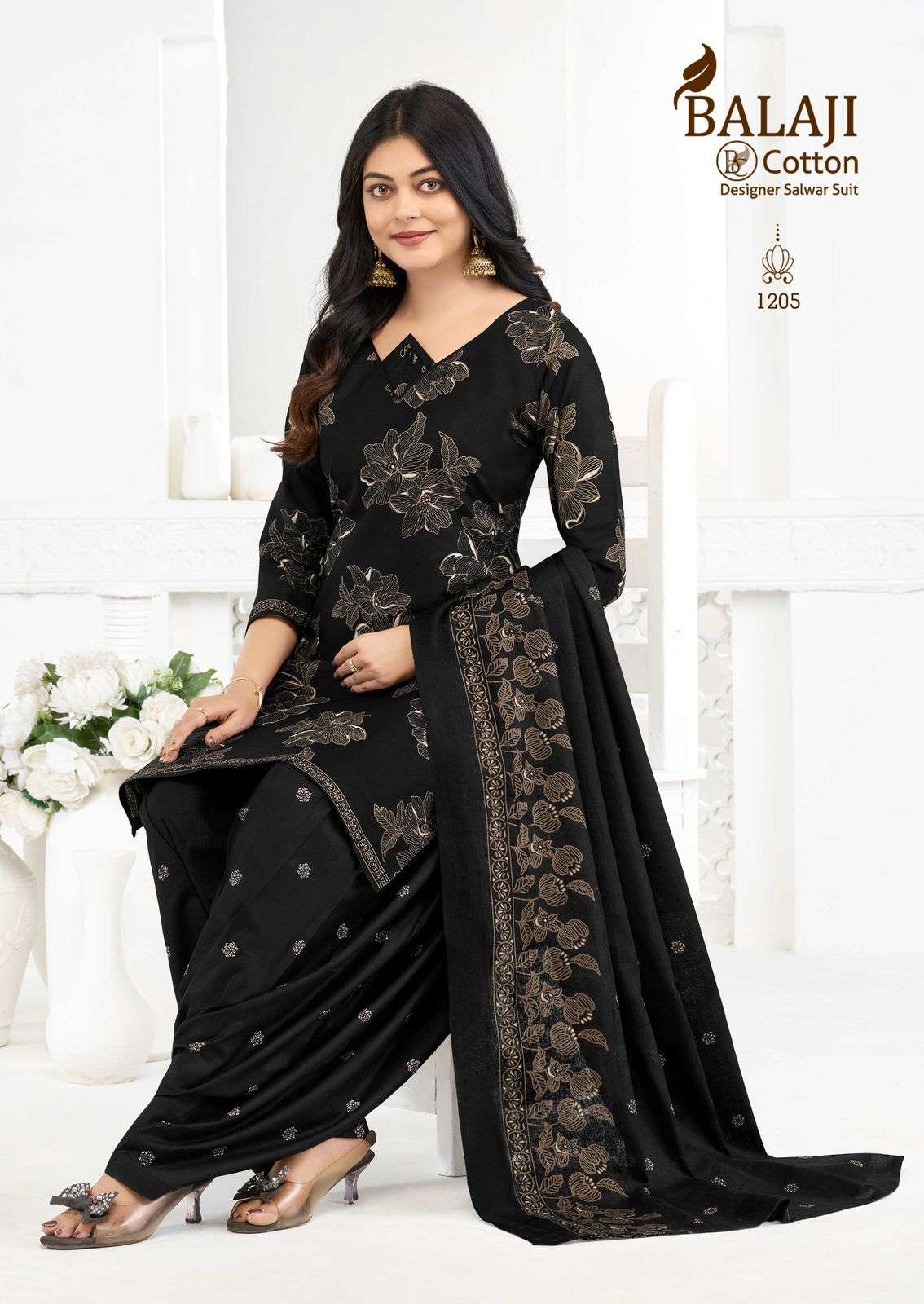 Balaji Cotton Sui Dhaaga Vol 12 Unstitch Cotton Suit view 3