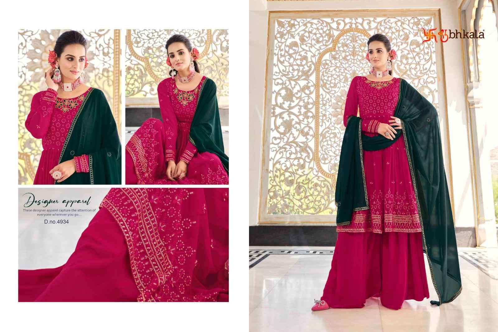 Shubhkala Flory Vol 37 Festive Collection Fancy Gharara Dress view 10