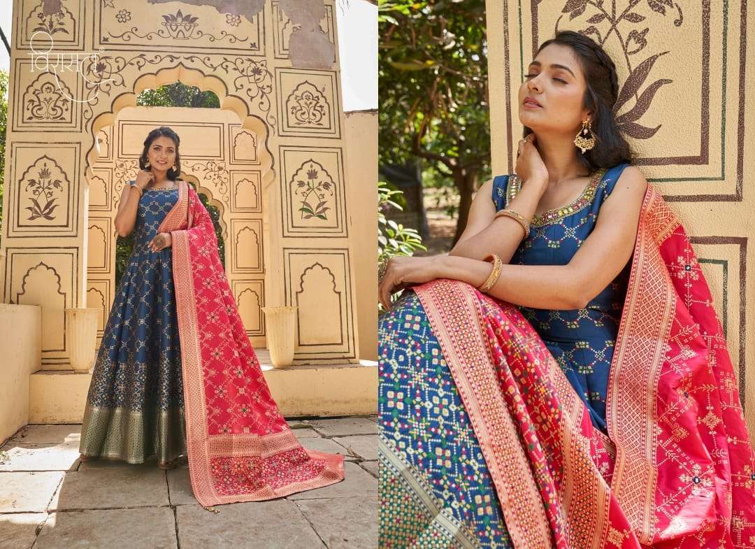 Virasat Banarasiya Vol 2 Readymade Wedding Collection Gown view 5