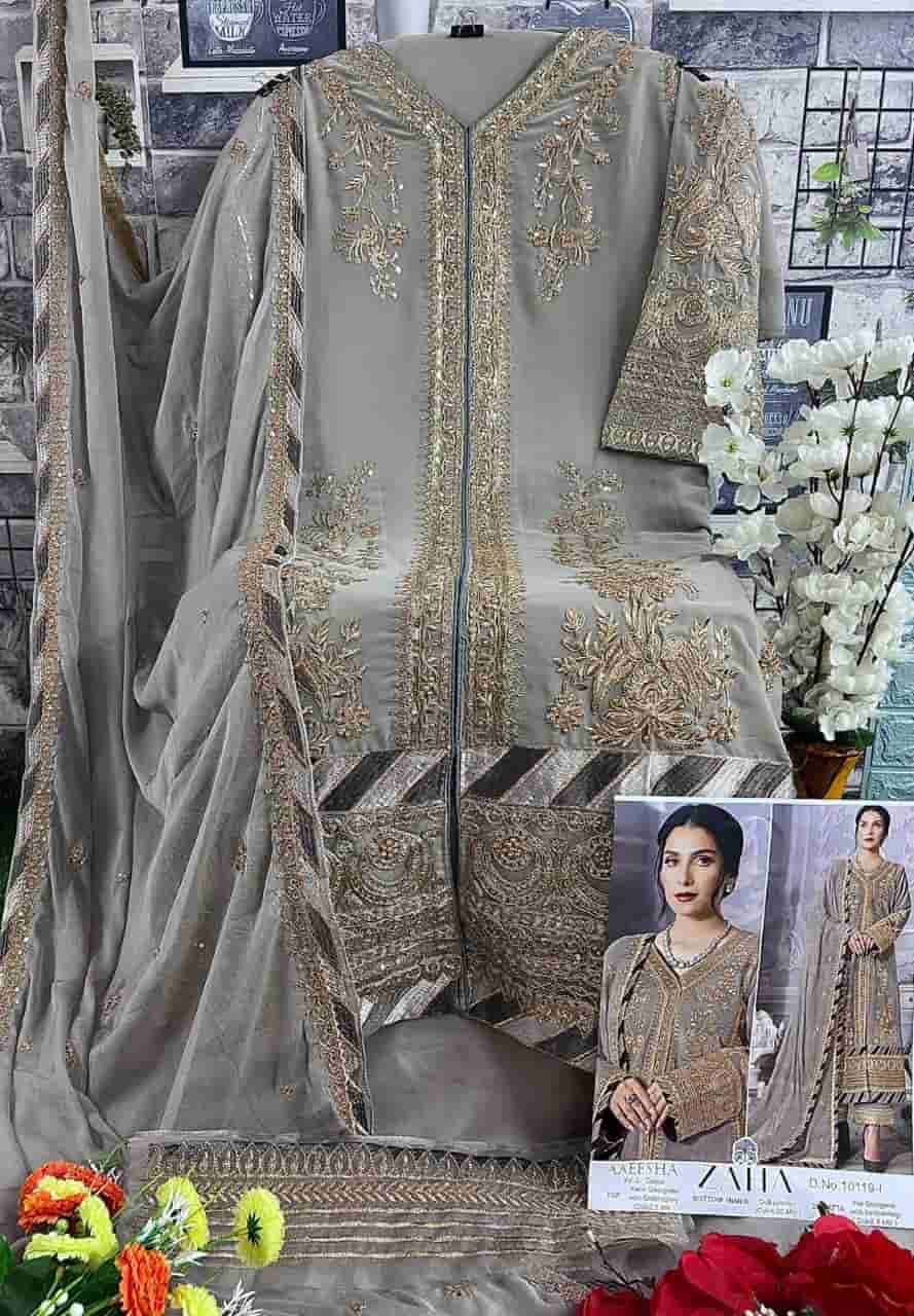 Zaha Aaeesha Vol 2 Embroidered Salwar Suit view 7