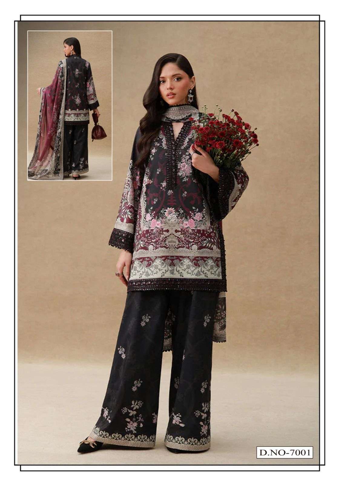 Ramsha Vol 7 Heavy Cotton Dress Material view 3