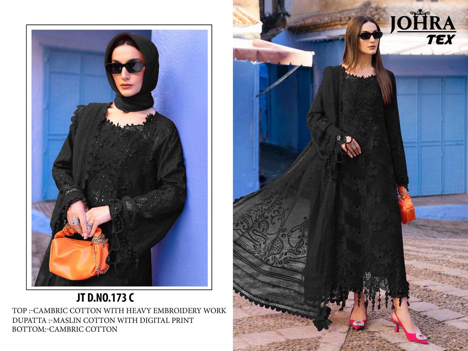 Johra Tex Jt 173 Colors Cotton Printed Suit Salwar view 2