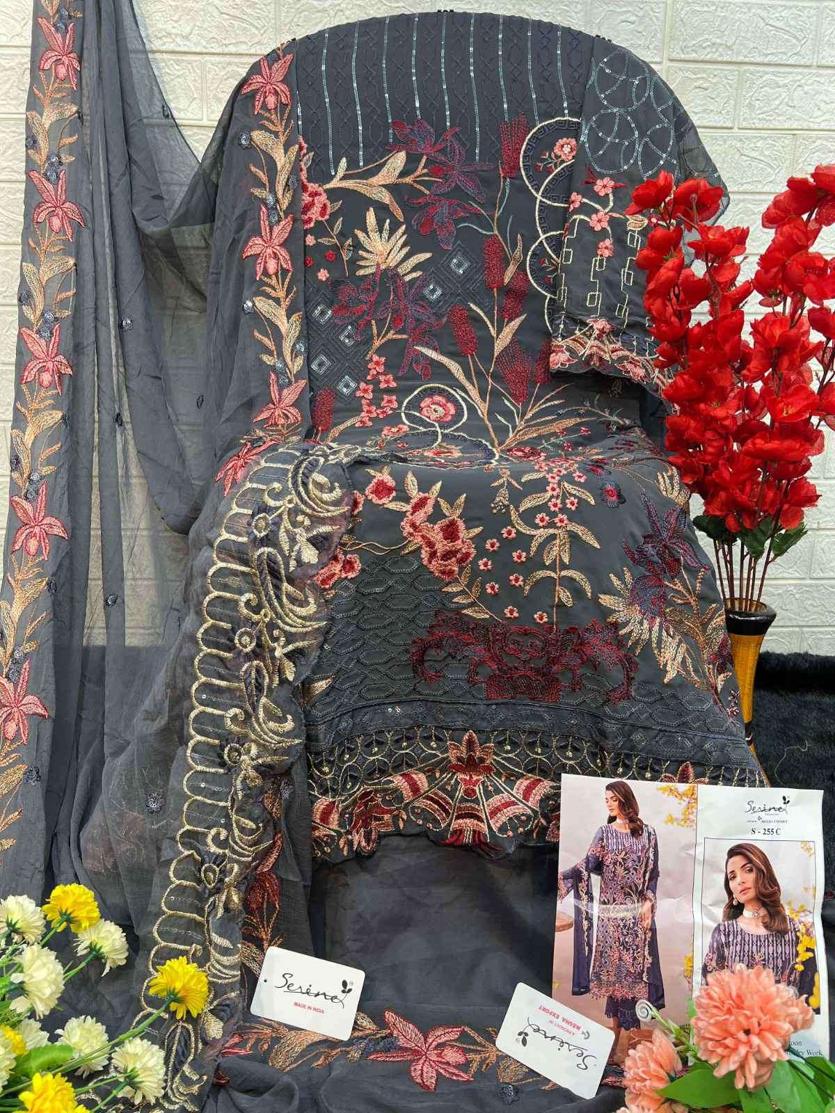 Serine S 255 Colors New Designs Pakistani Dress Festive Collection view 8