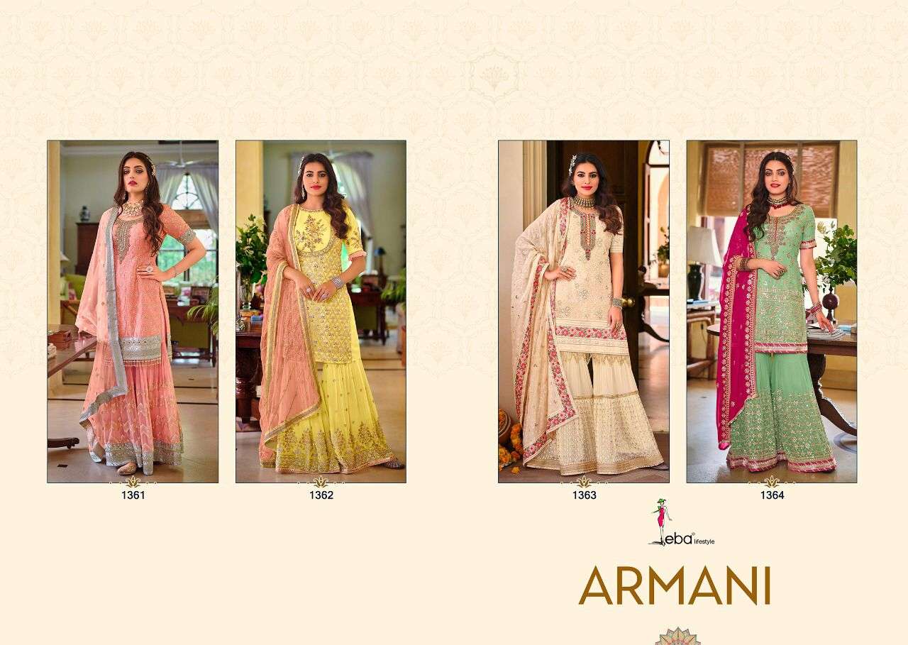 Eba Lifestyle Armani Designer Party Wear Salwar kameez Price view 10