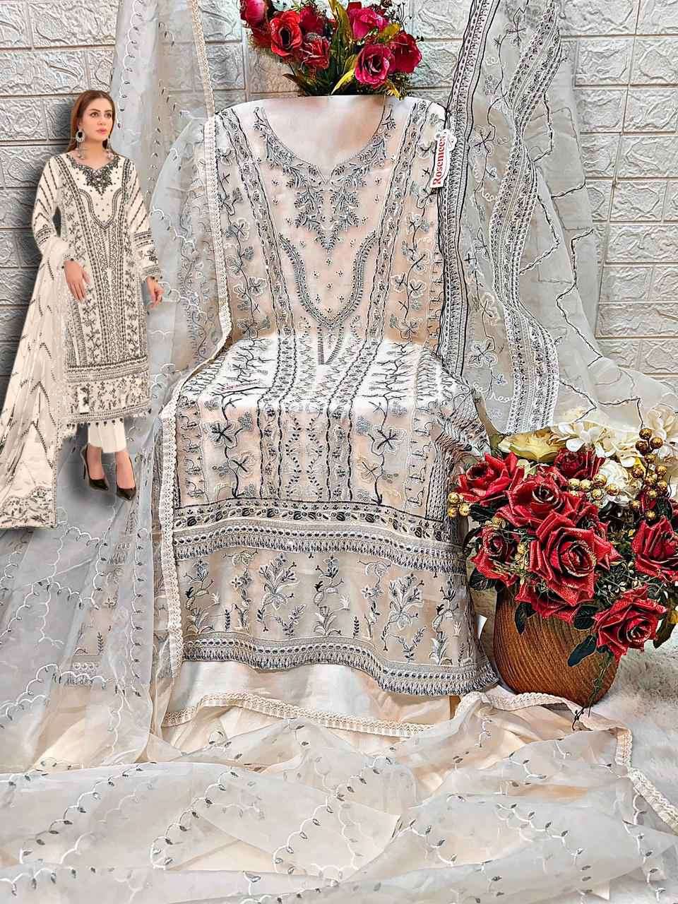 Fepic C 1753 Colors Heavy Embroidered Pakistani Dress Wedding Collection view 7