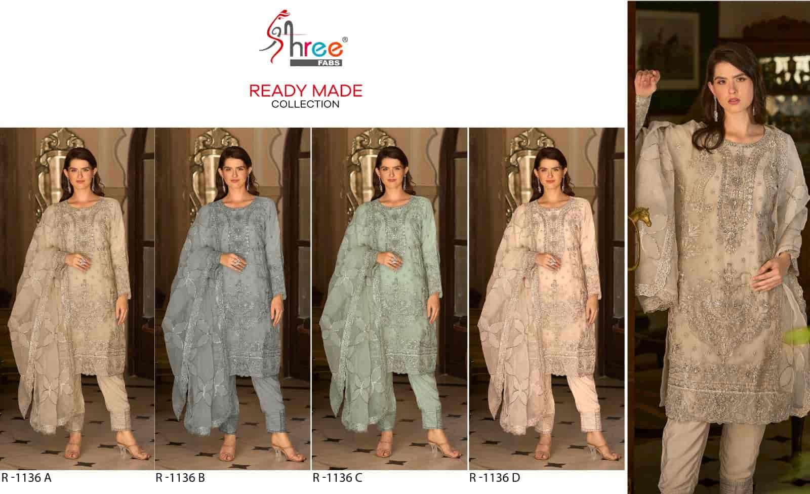 Shree Fabs R 1136 Colors Pakistani Festive Wear Style Readymade Collection view 5