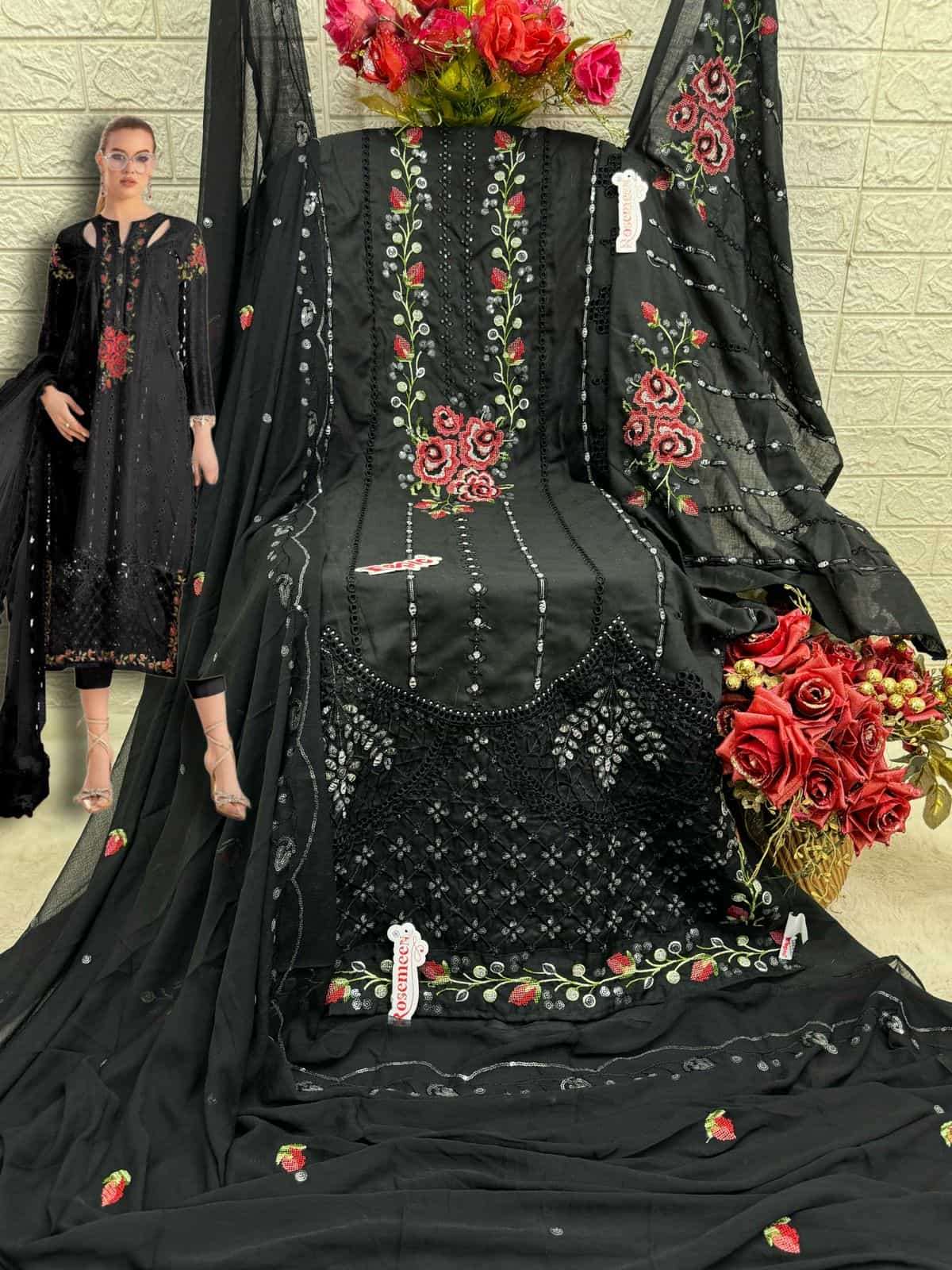 Fepic Rosemeen Embroidered Pakistani Salwar Suit view 2