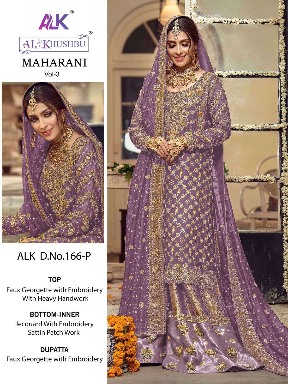 Al Khushbu Maharani Vol 4 Colours 4 Pakistani Suit Designs view 2