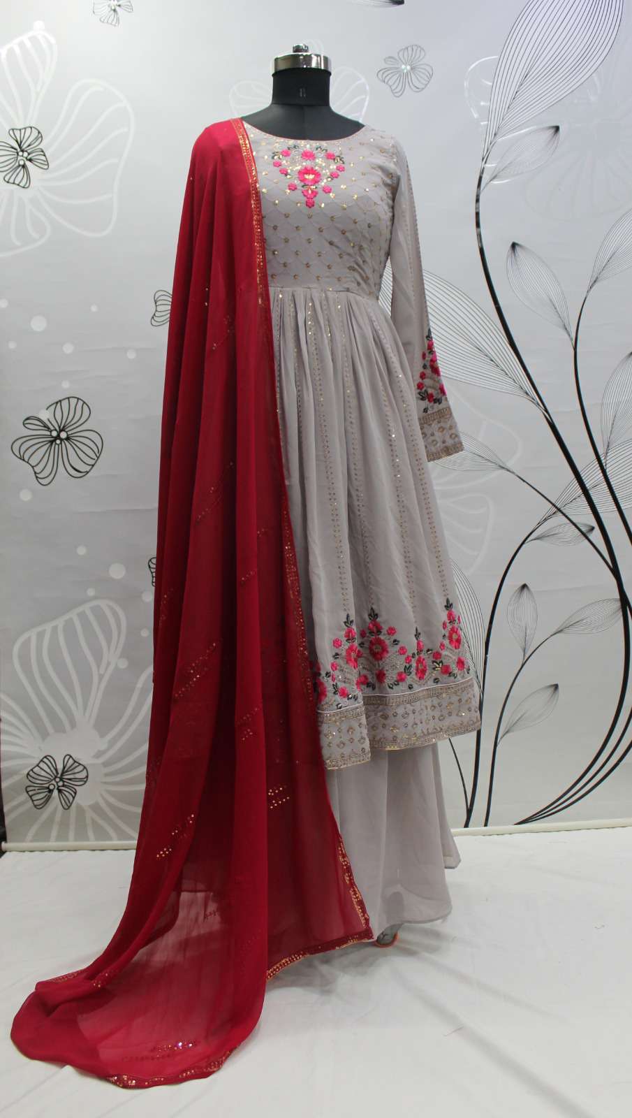 Shubhkala Flory Vol 36 Designer Wedding Wear Gharara Sharara Dress Exporter view 12