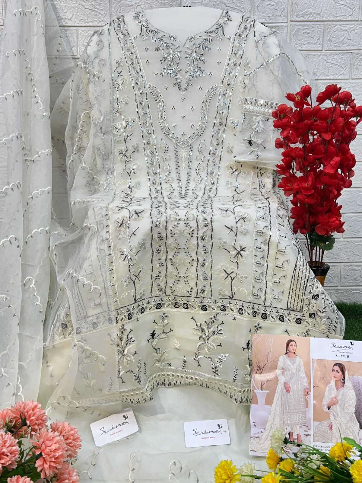 Serine S 271 Colors Wedding Wear Pakistani Designer Suit New Arrivals view 7