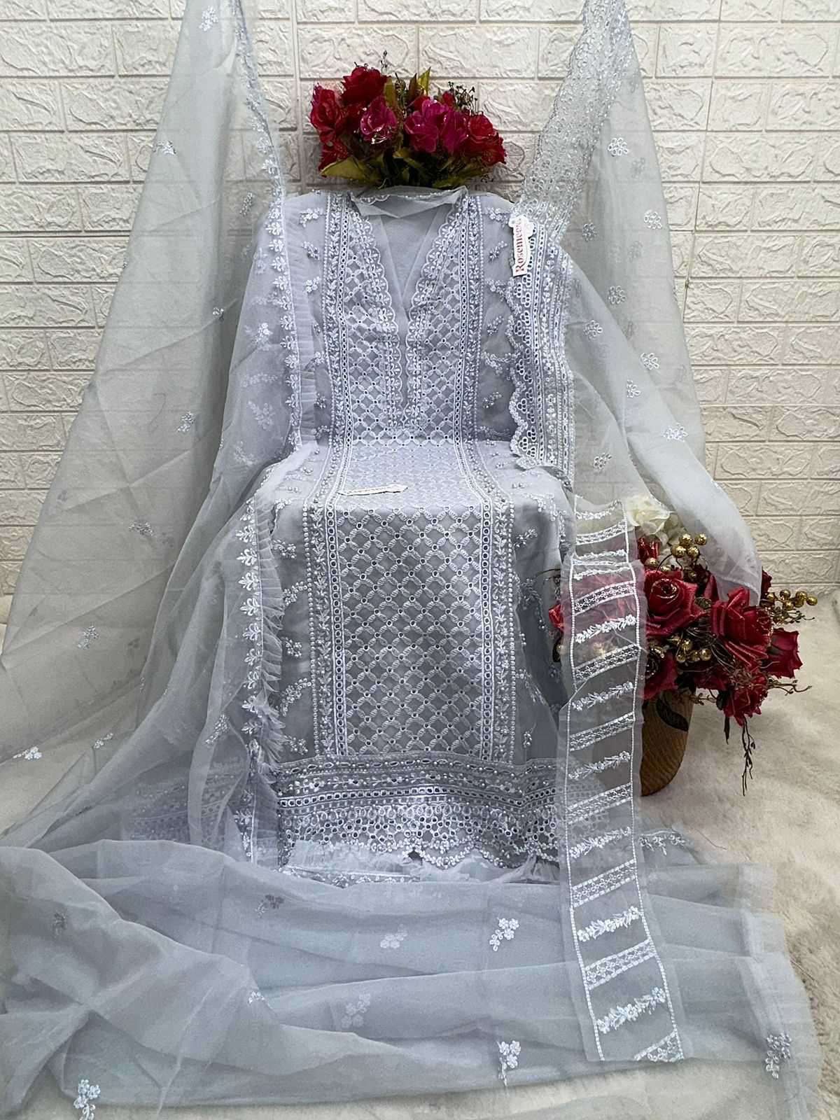 Fepic C 1738 Colors Designer Embroidered Pakistani Dress Festive Collection view 6