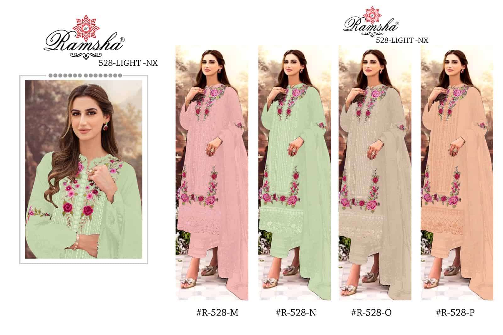 Ramsha R 528 Nx Vol 3 Pakistani Fancy Designer Salwar Suit Wholasaler view 9