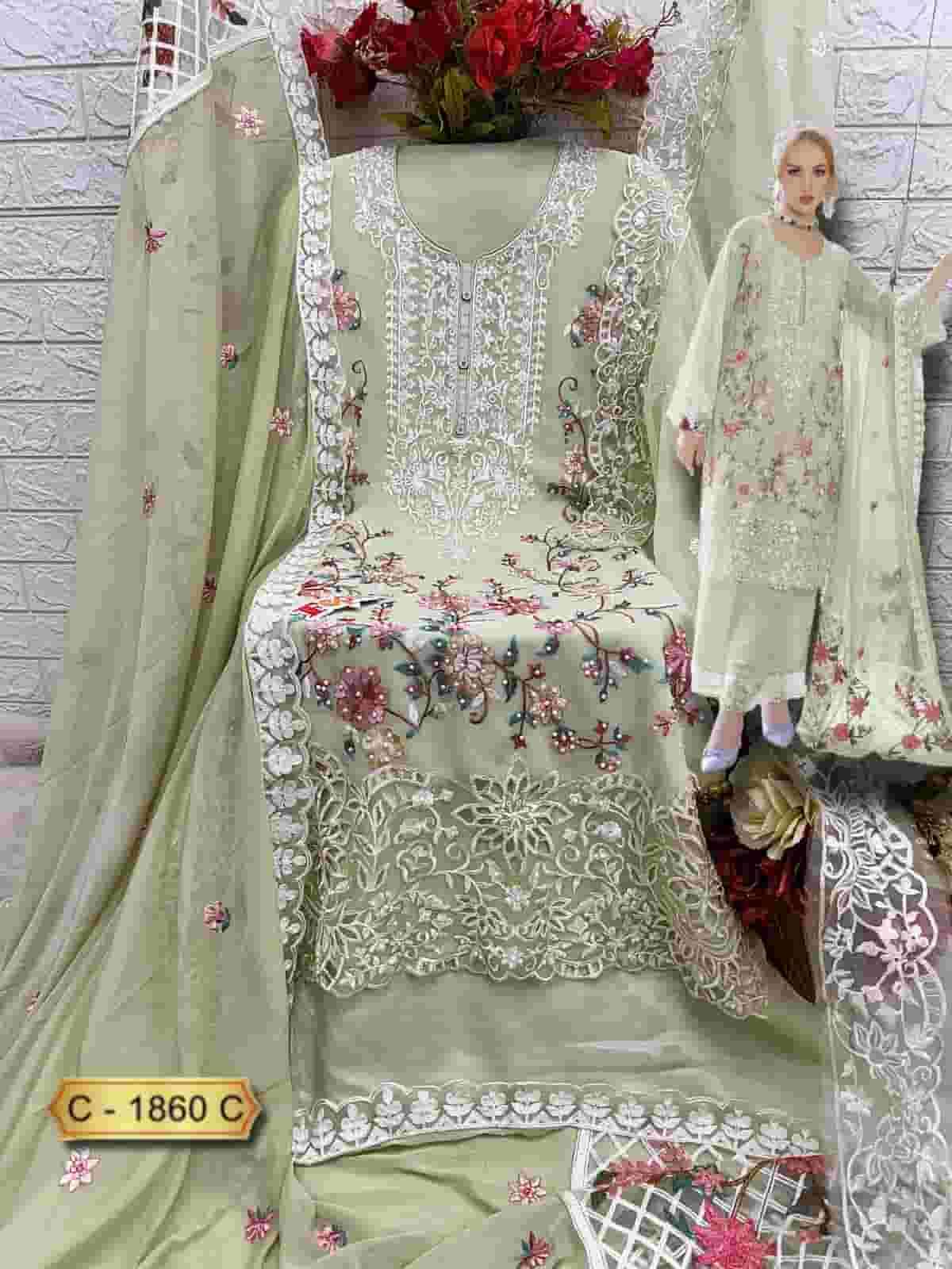 Fepic C 1860 C Exclusive Latest Designer Style Pakistani Collection view 2