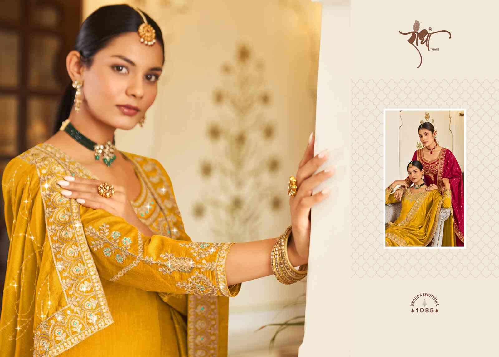 Radha Trends Hoor Designer Straight Suit view 9