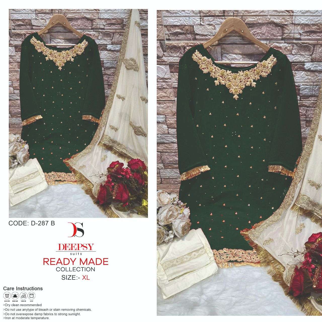 Deepsy D 287 Colors Readymade Georgette Pakistani Suit view 5