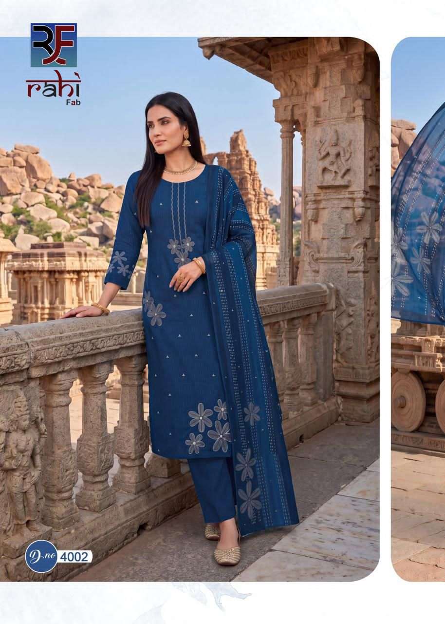 Rahi Fab Rising Silver Vol 4 Fancy Cotton Salwar Kameez Catalog view 10