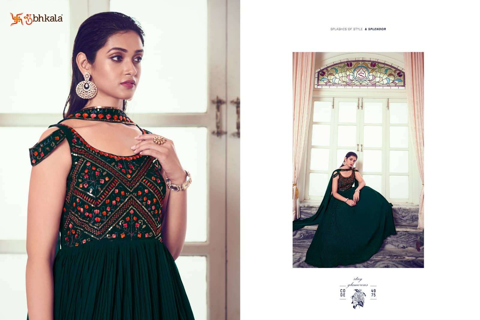 Shubhkala Flory Vol 41 Party Wear Style Designer Fancy Gown Collection view 10