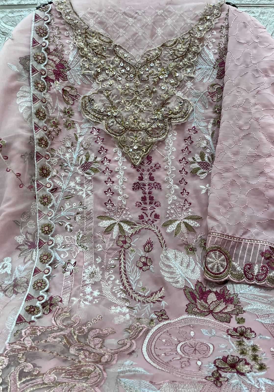 Cosmos Pakistani Designer Wedding Dress view 3