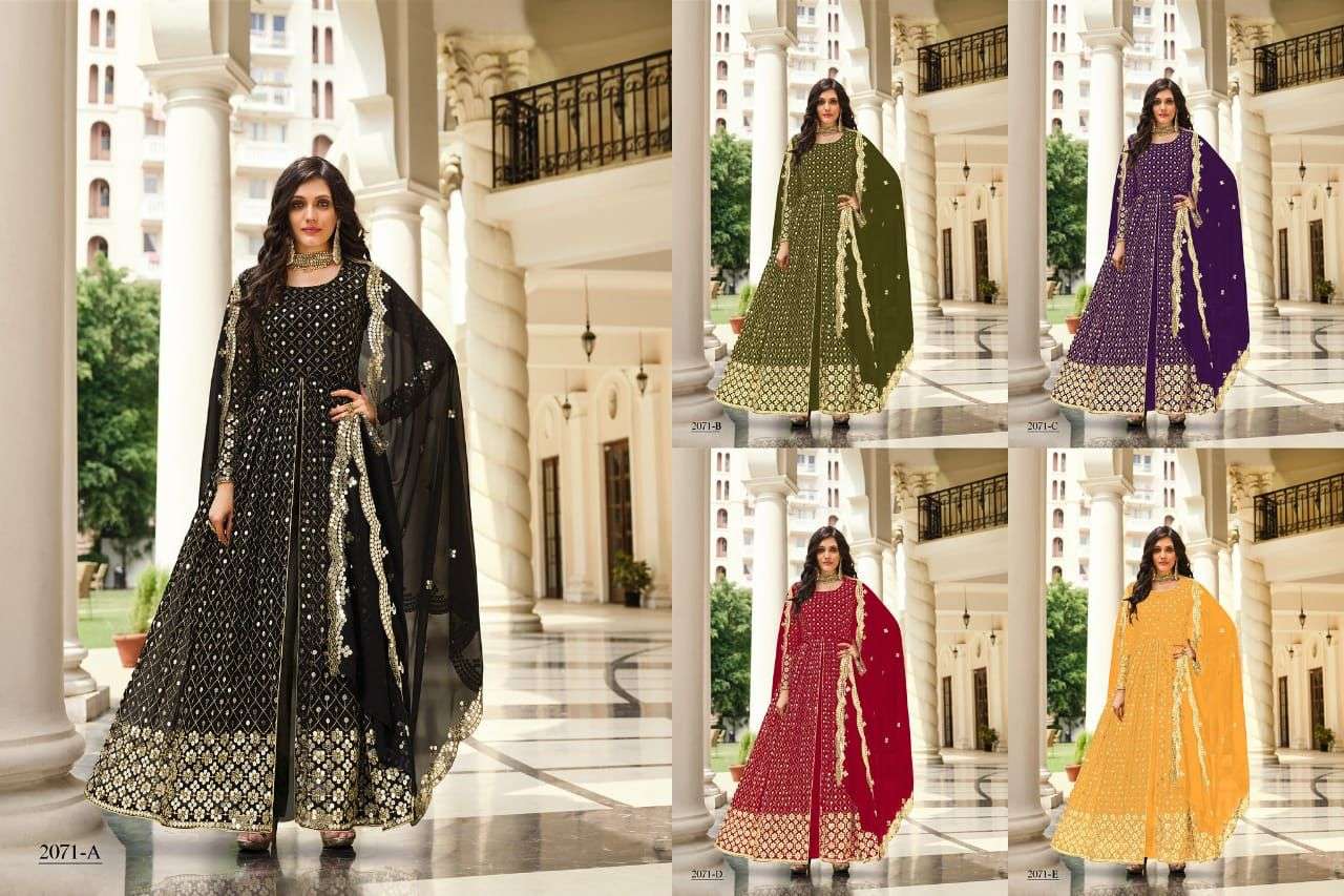 Senhora Moksa Designer Anarkali Suit New Collection view 10