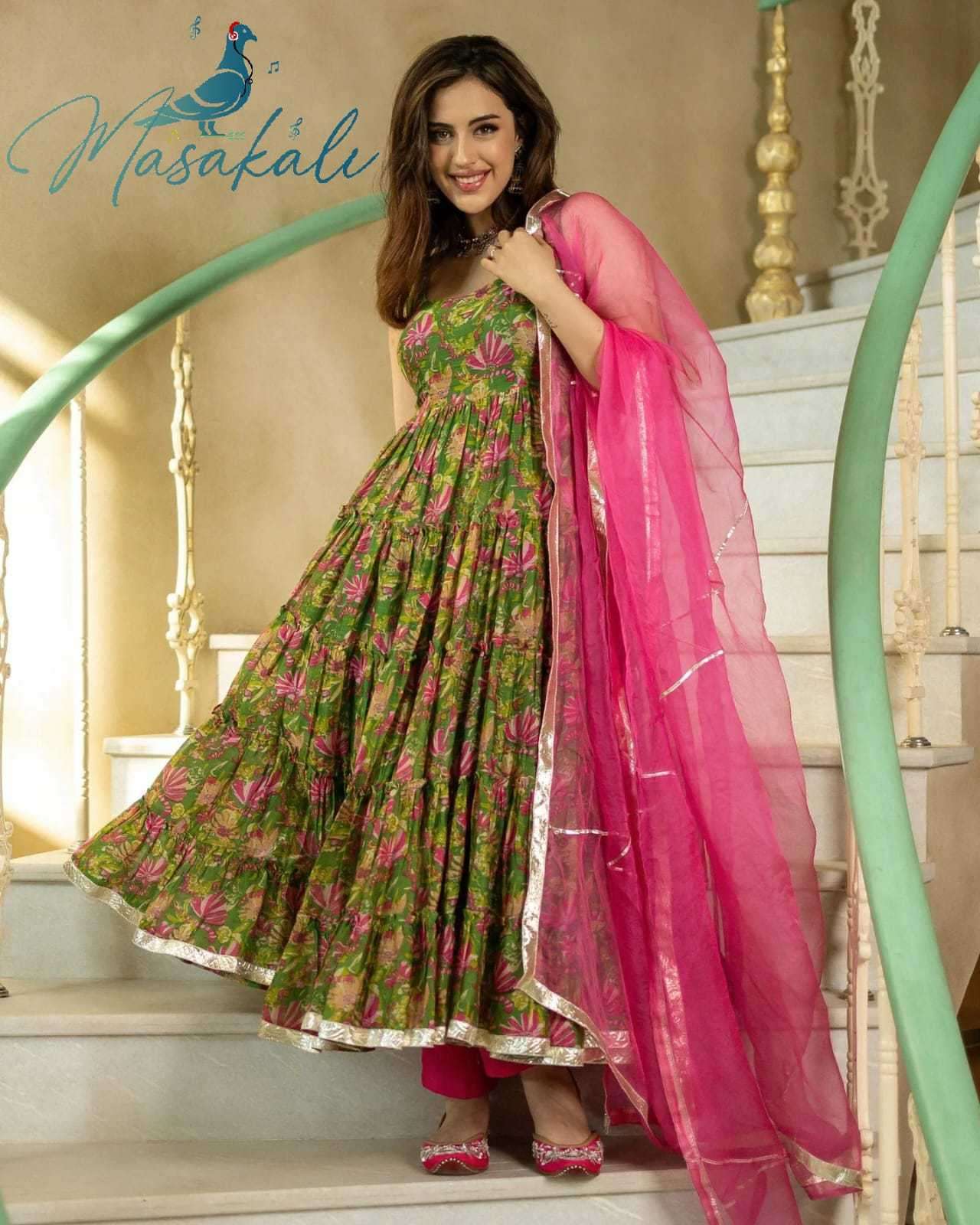 Masakali Vol 1 Latest Style Frill Designs 3 Piece Suit New Arrivals view 10