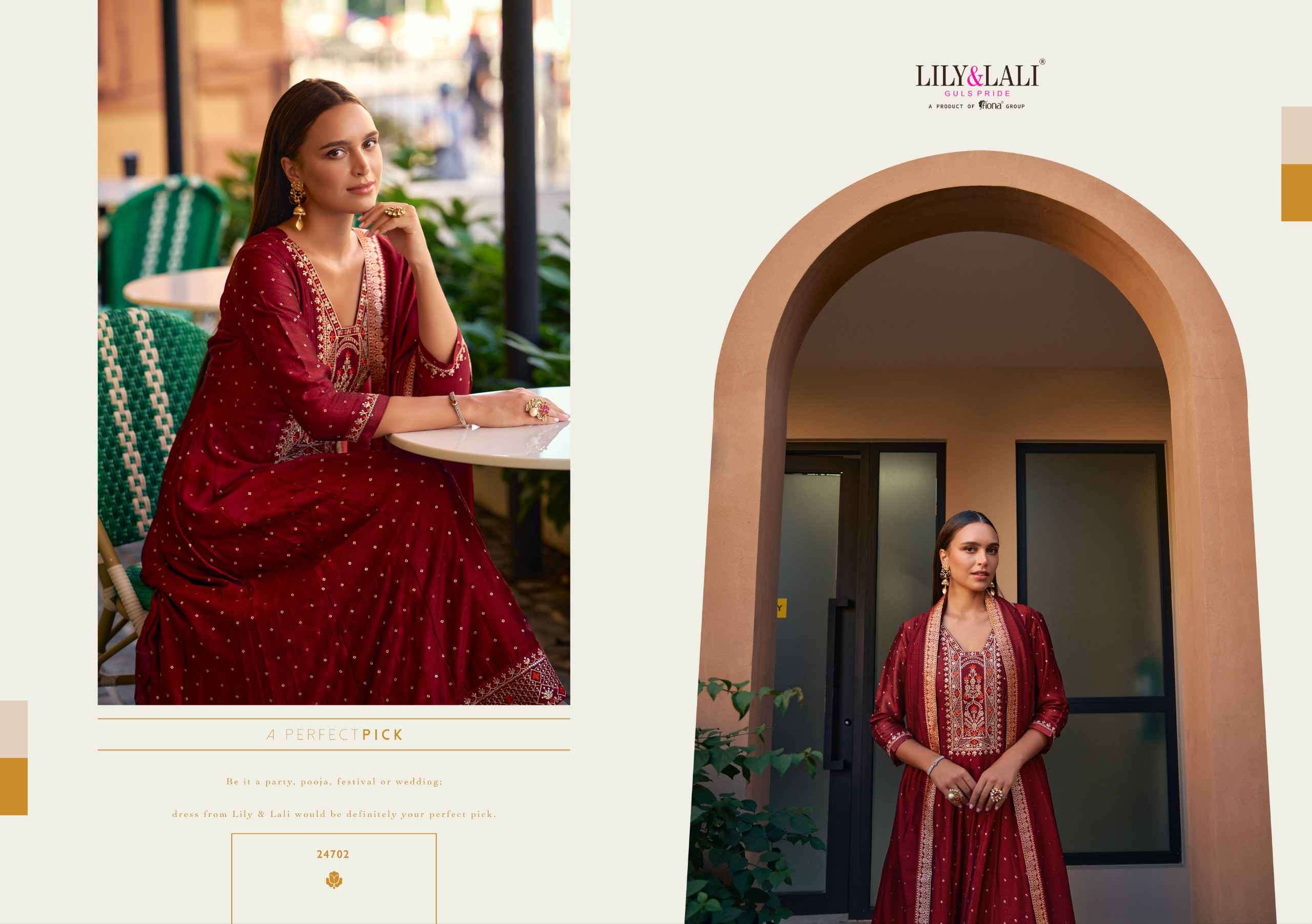 Lily And Lali Anarkali Premium Designs Anarkali Dress view 10