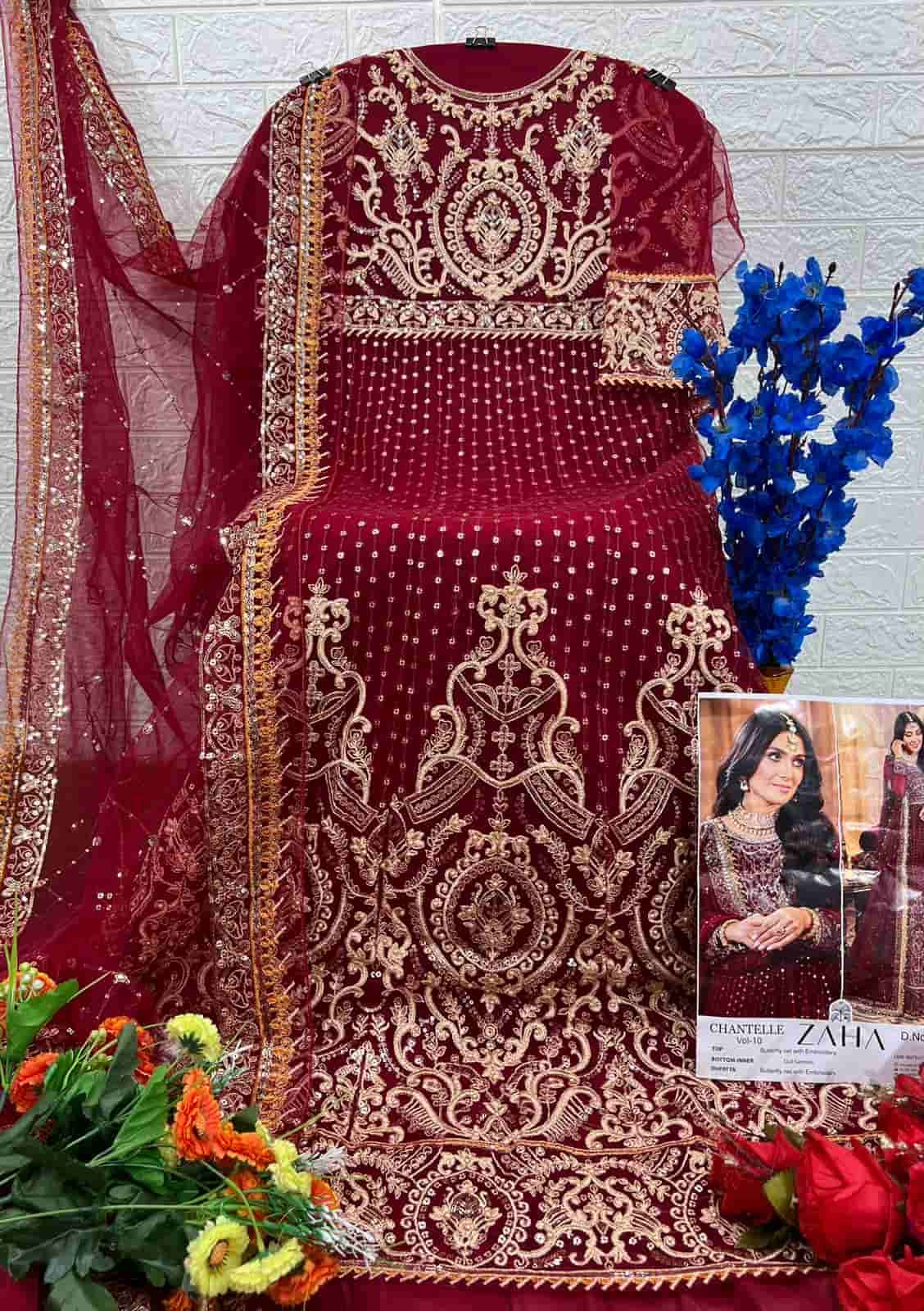 Zaha 10358 A Festive Wear Style Latest Designer Salwar Suit Exporter view 2