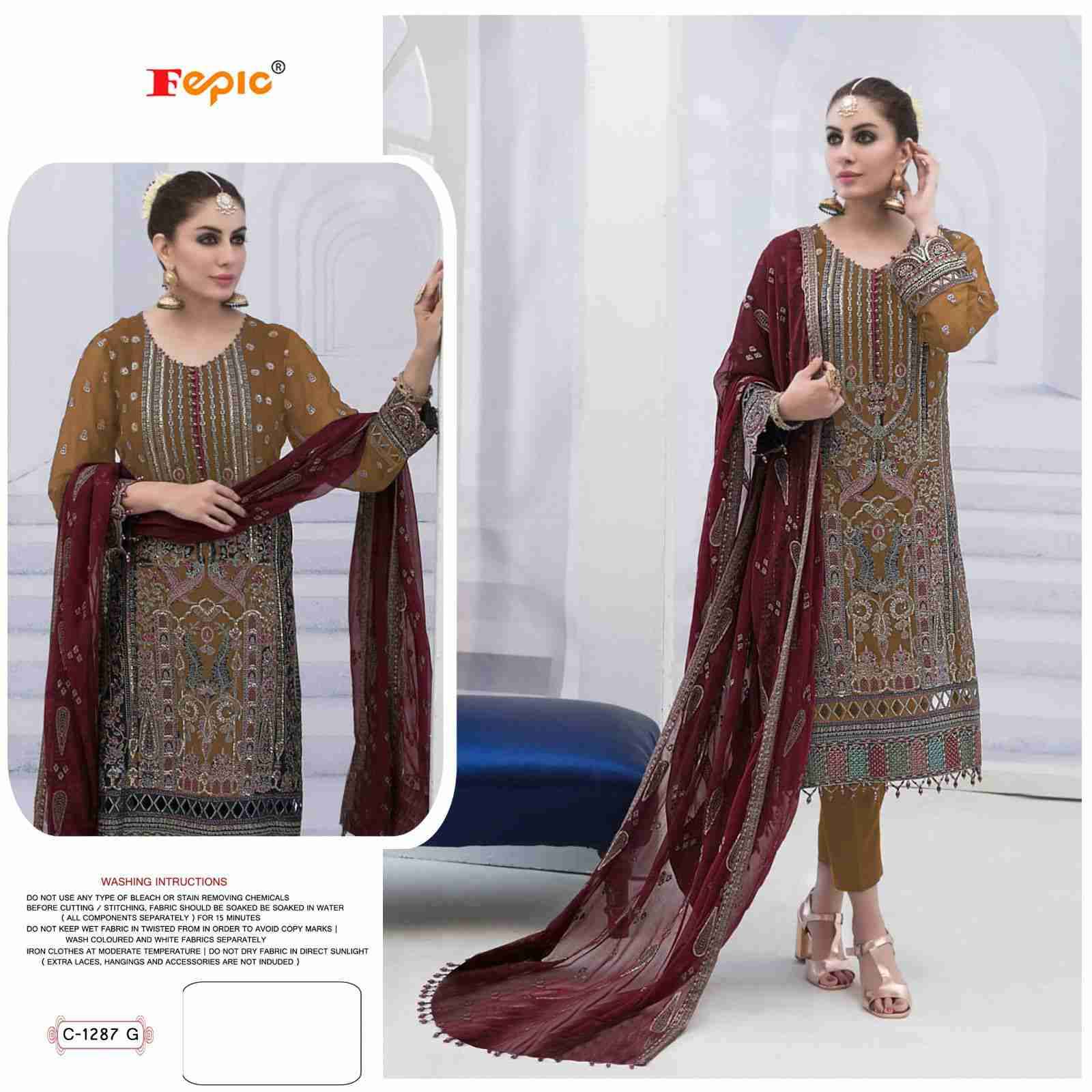 Fepic C 1287 Colors Vol 2 Pakistani Ladies Suit view 7