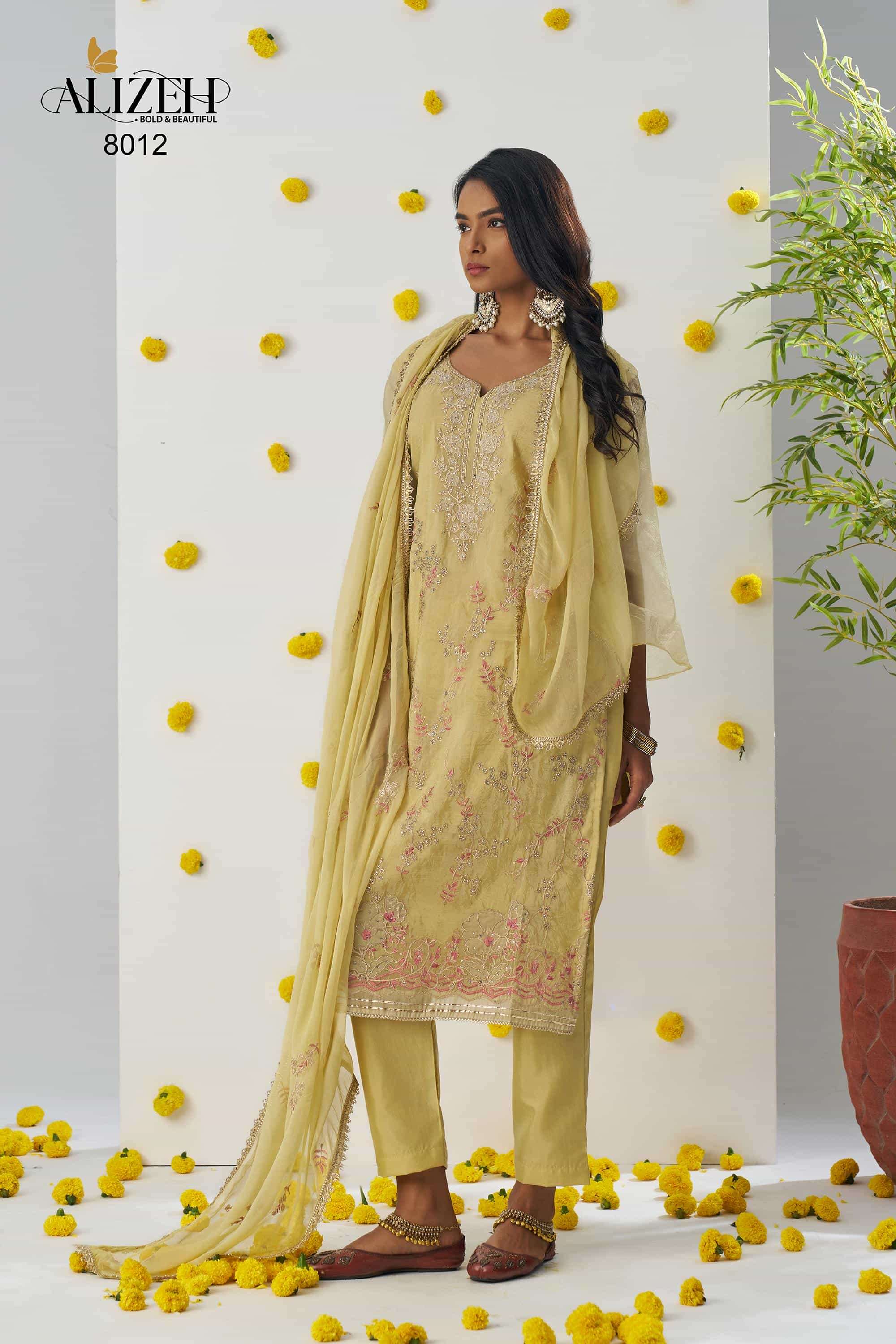 Alizeh Raag 4 Colors Pakistani Salwar Suit Collection At Price view 2