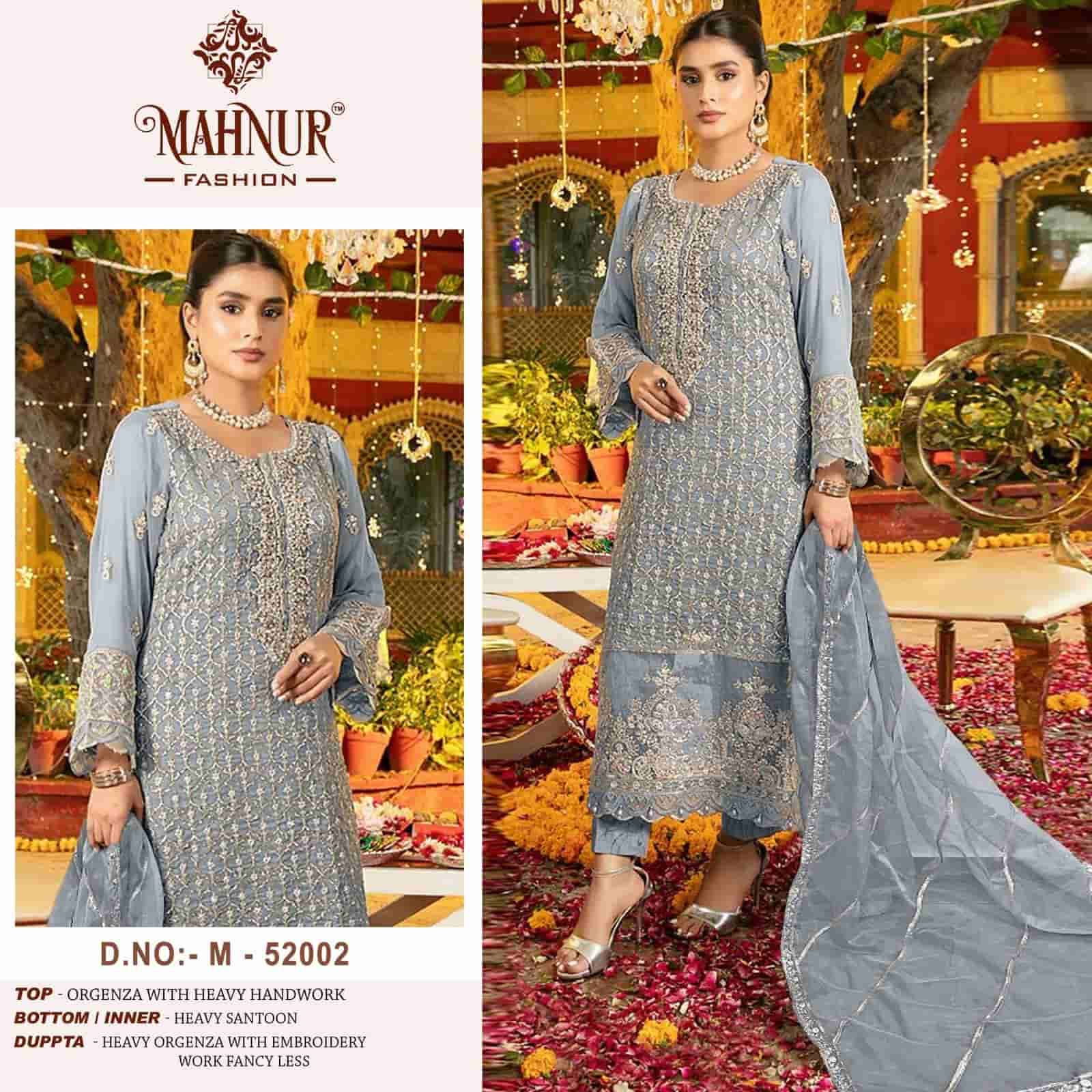 Mahnur Fashion Mahnur Vol 52 Pakistani Party Wear Style Designer Embroidered Suit Collection view 2