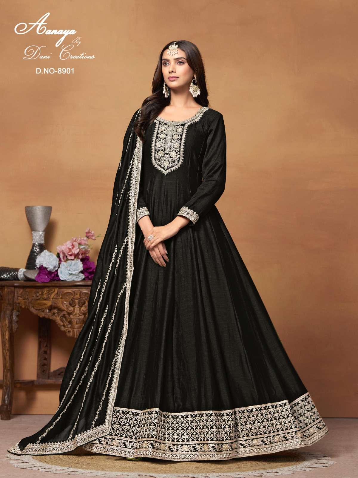 Aanaya Vol 189 8901 To 8904 Fancy Arts Silk Designer Dress view 4