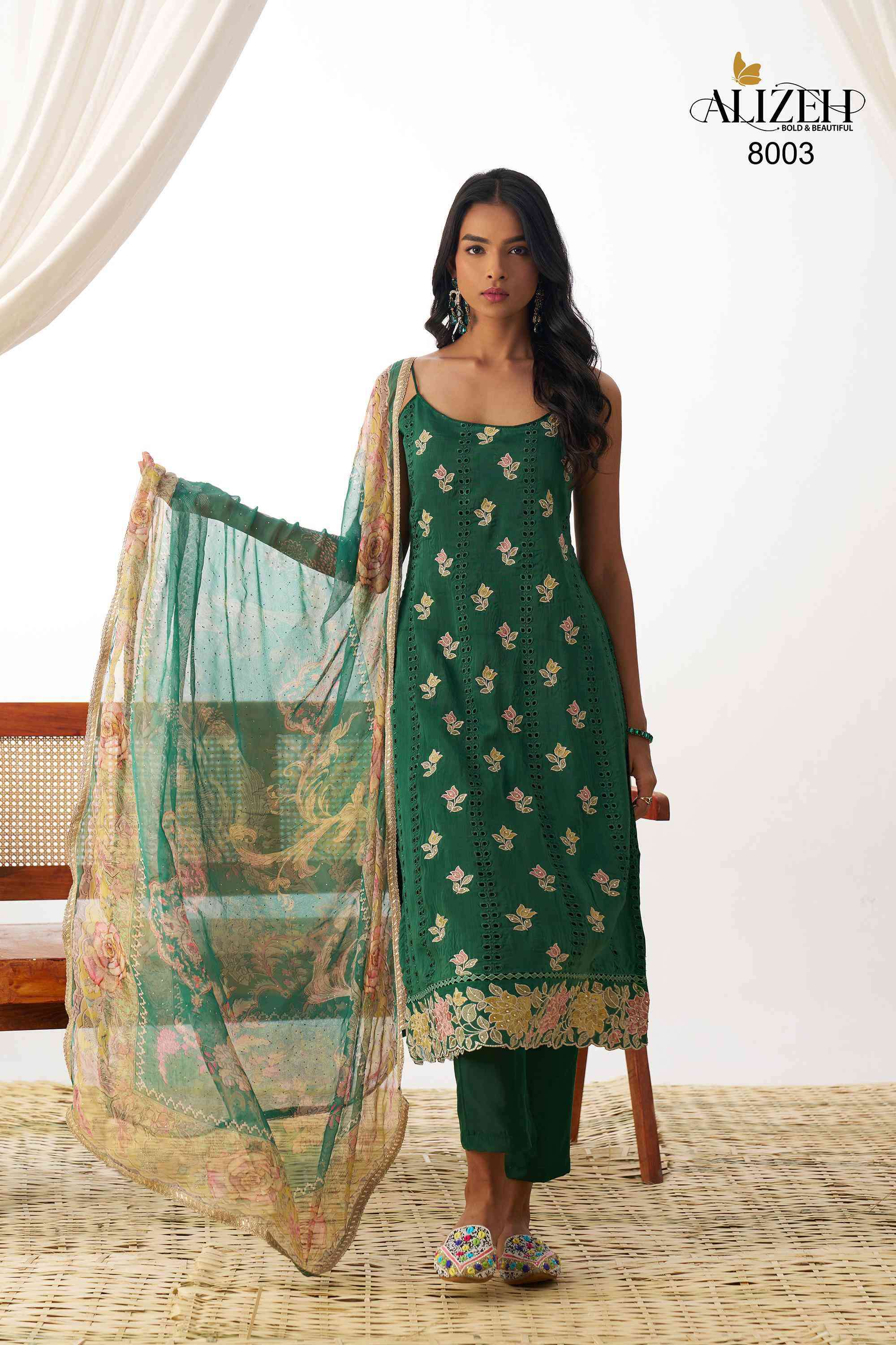 Alizeh Swara 8001 to 8004 Readymade Suit Collection Price Exporter view 18