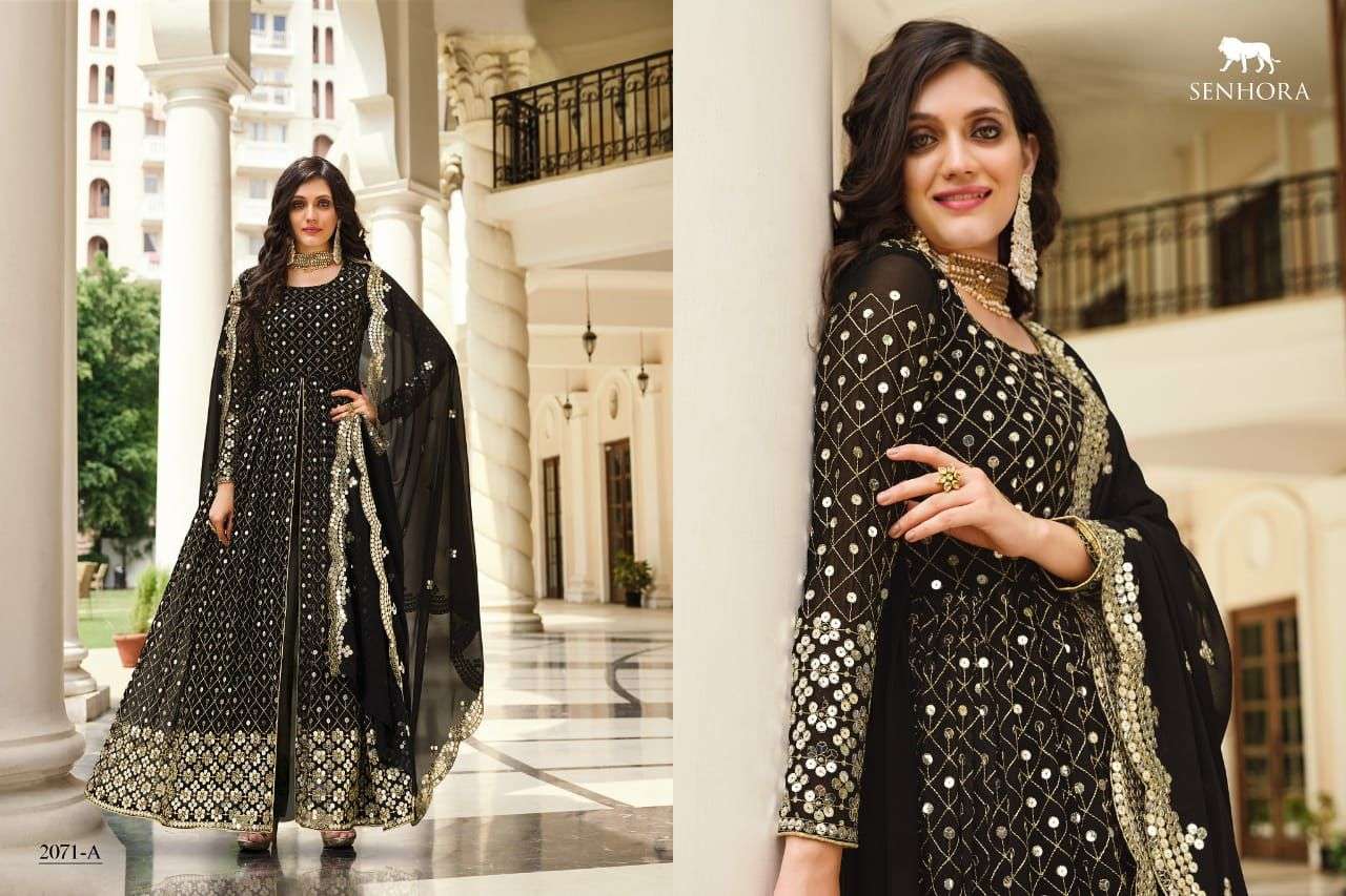 Senhora Moksa Designer Anarkali Suit New Collection view 5